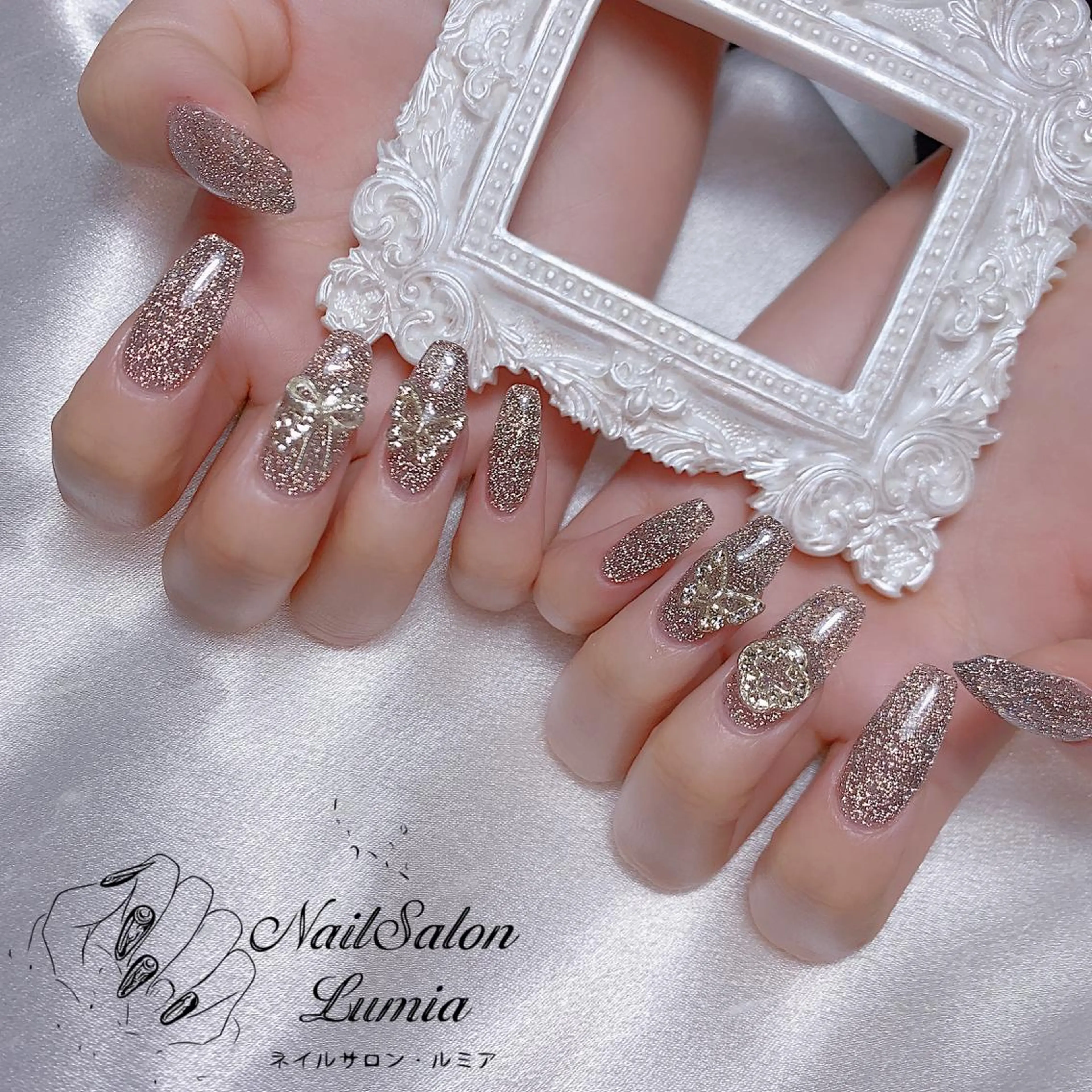 ネイル ハンドネイル ネイルサロン ルミア Lumia 店長のネイルデザイン