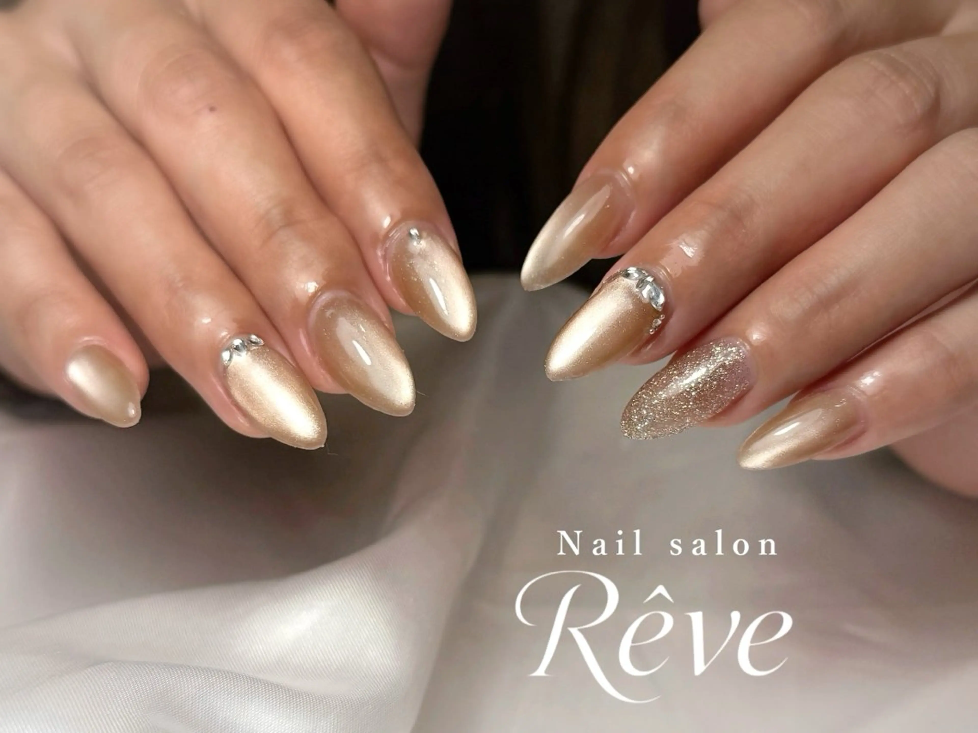 ネイル ハンドネイル Nail salon Rêveのネイルデザイン