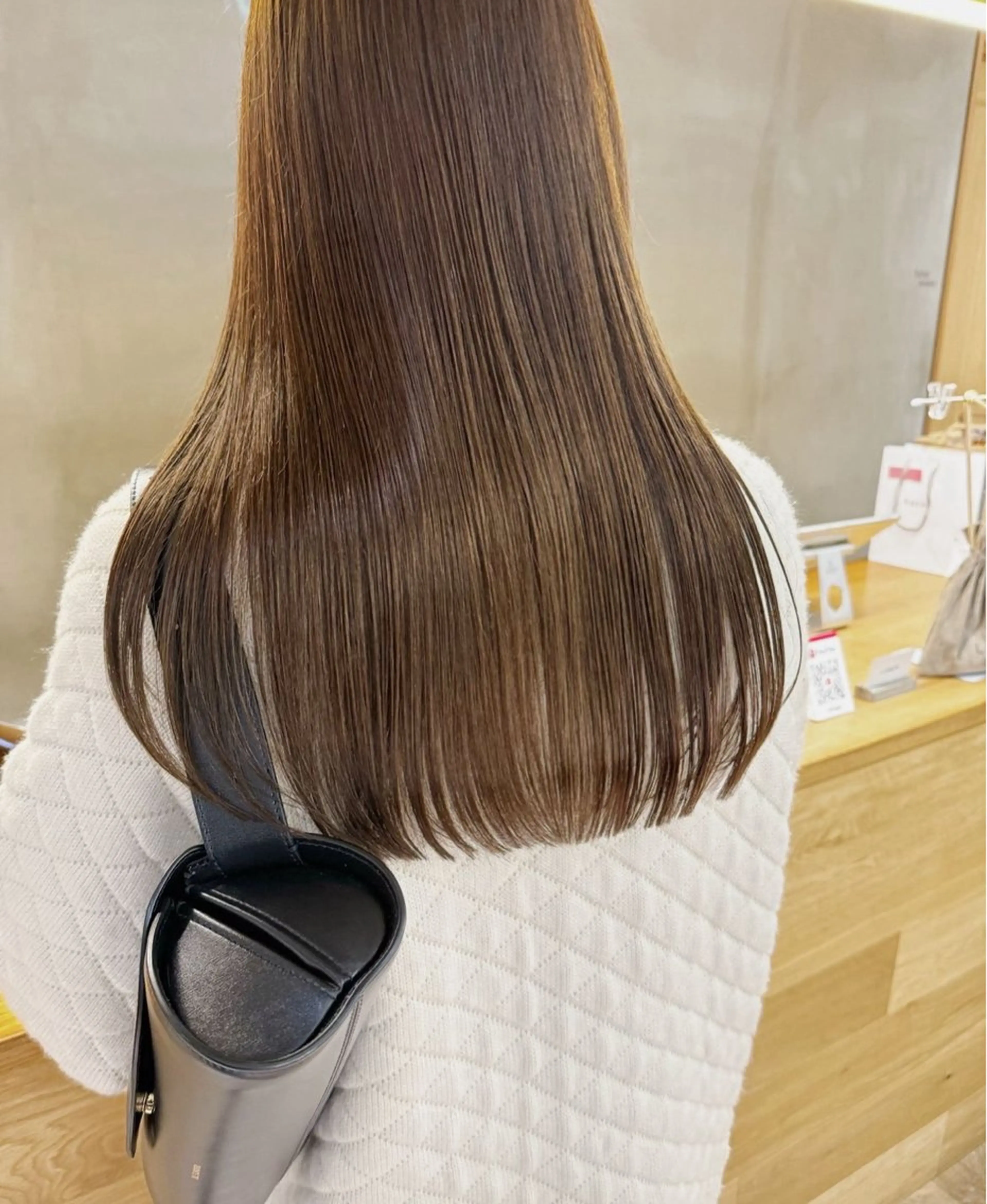 ロング カラー カット レイヤーカット🍏 パーマ/ののかのヘアスタイル