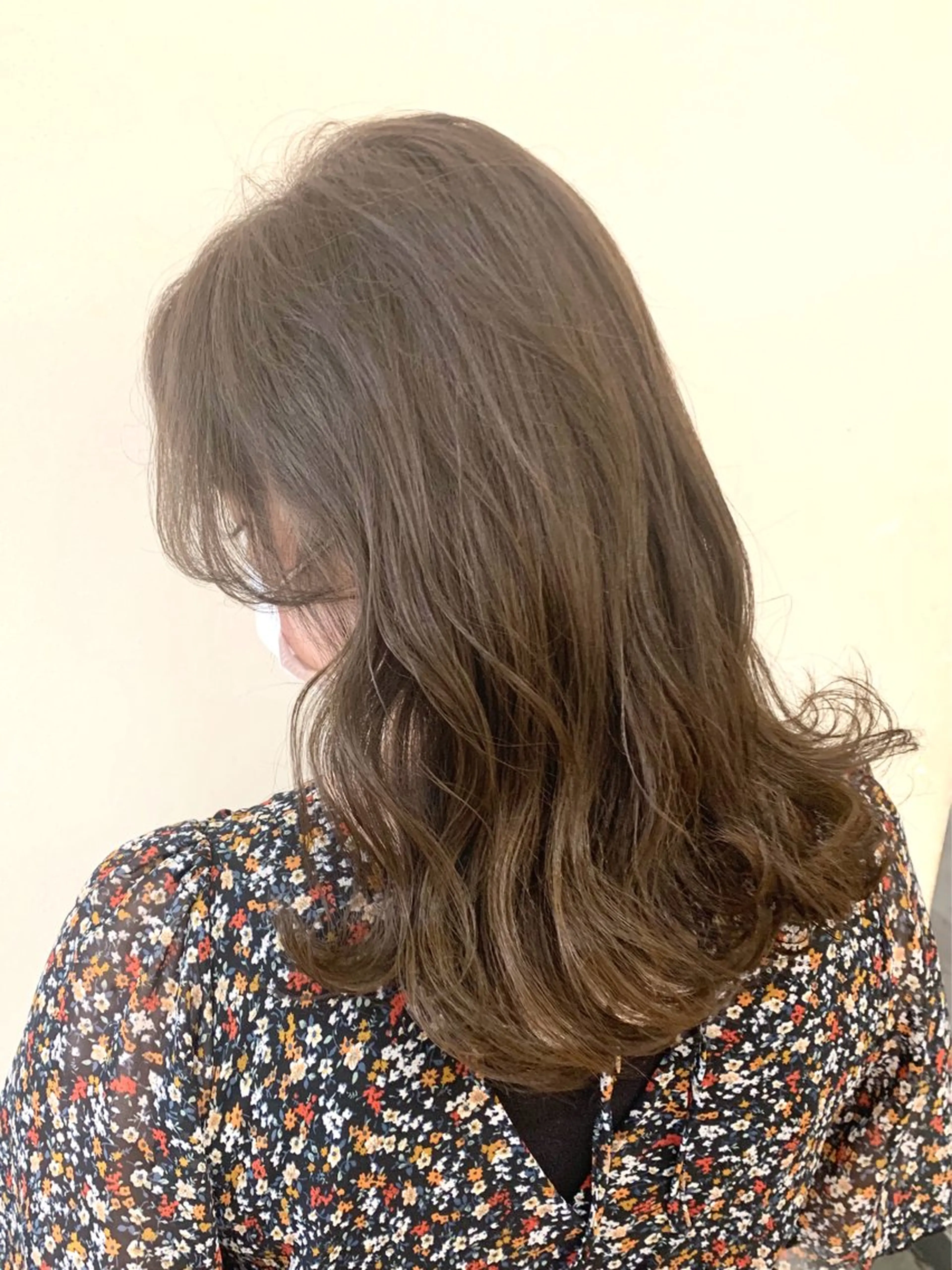 セミロング カラー ブラウンカラー メンズパーマ✨️村越 雄斗のヘアスタイル