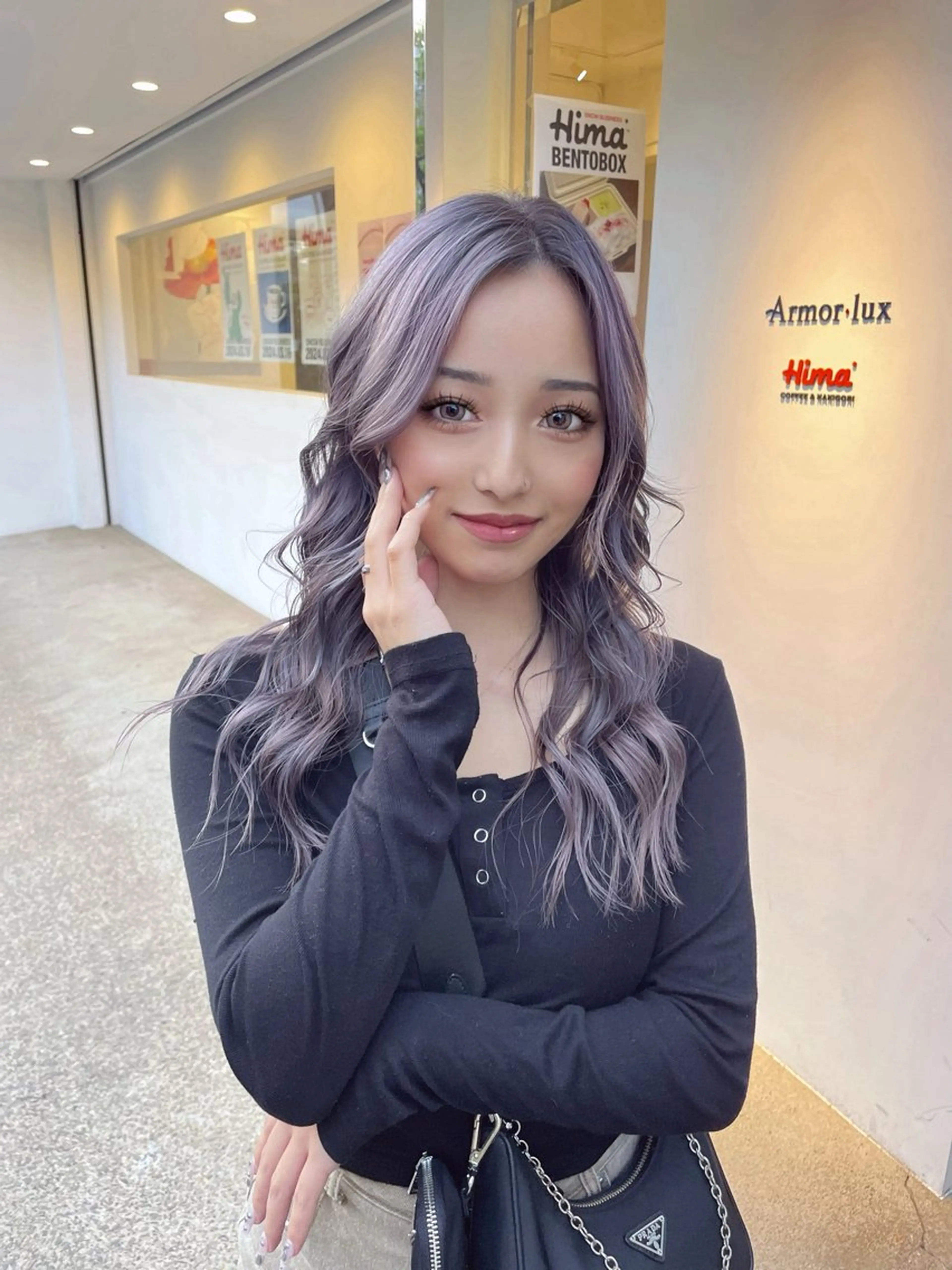 ロング シールエクステ くびれヘア エクステ 髪質改善 ヨシンモリ 🦋韓国hair🦋 エクステ店長sakiのヘアスタイル