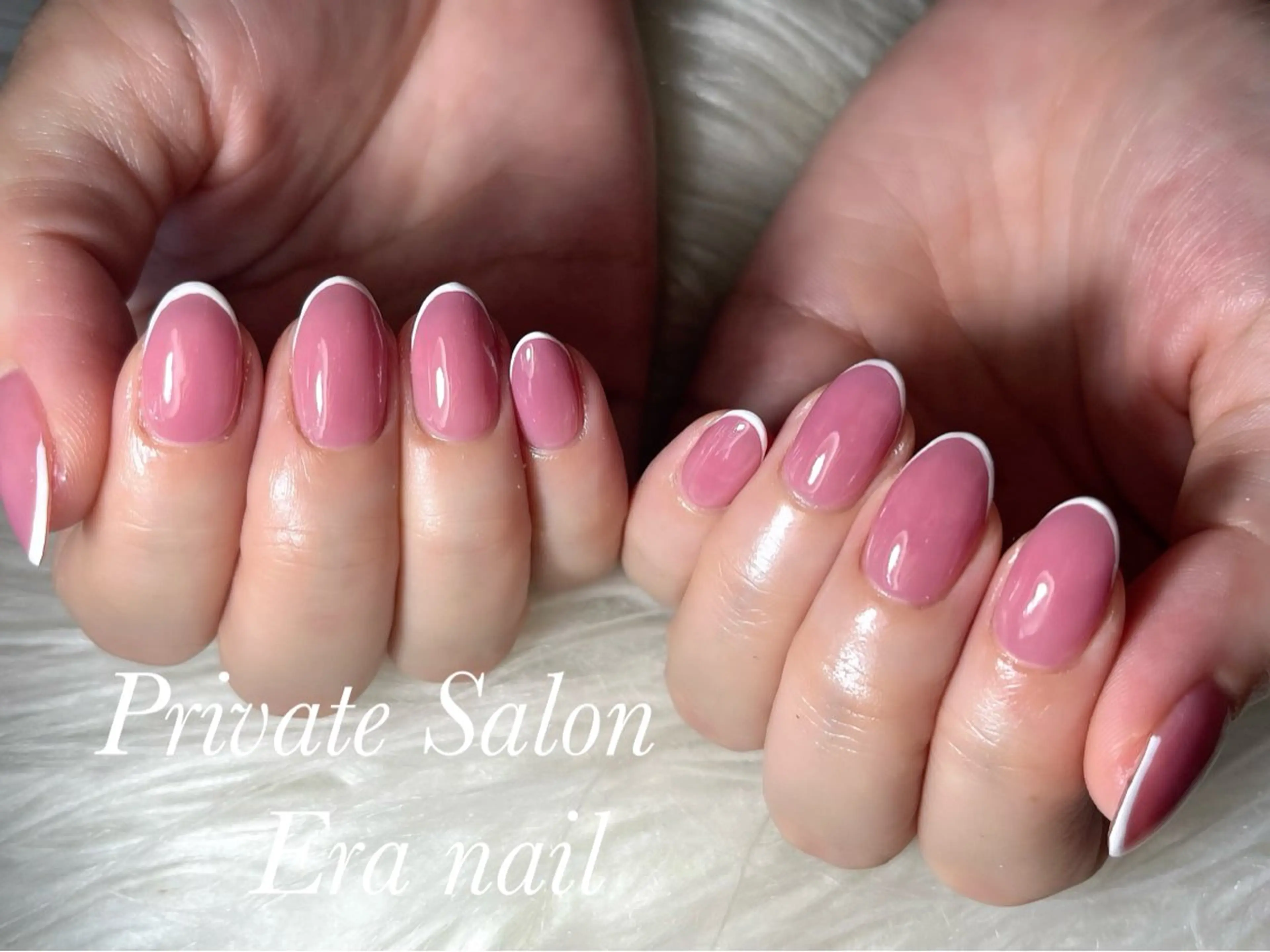 ネイル フレンチネイル ハンドネイル Era nailのネイルデザイン