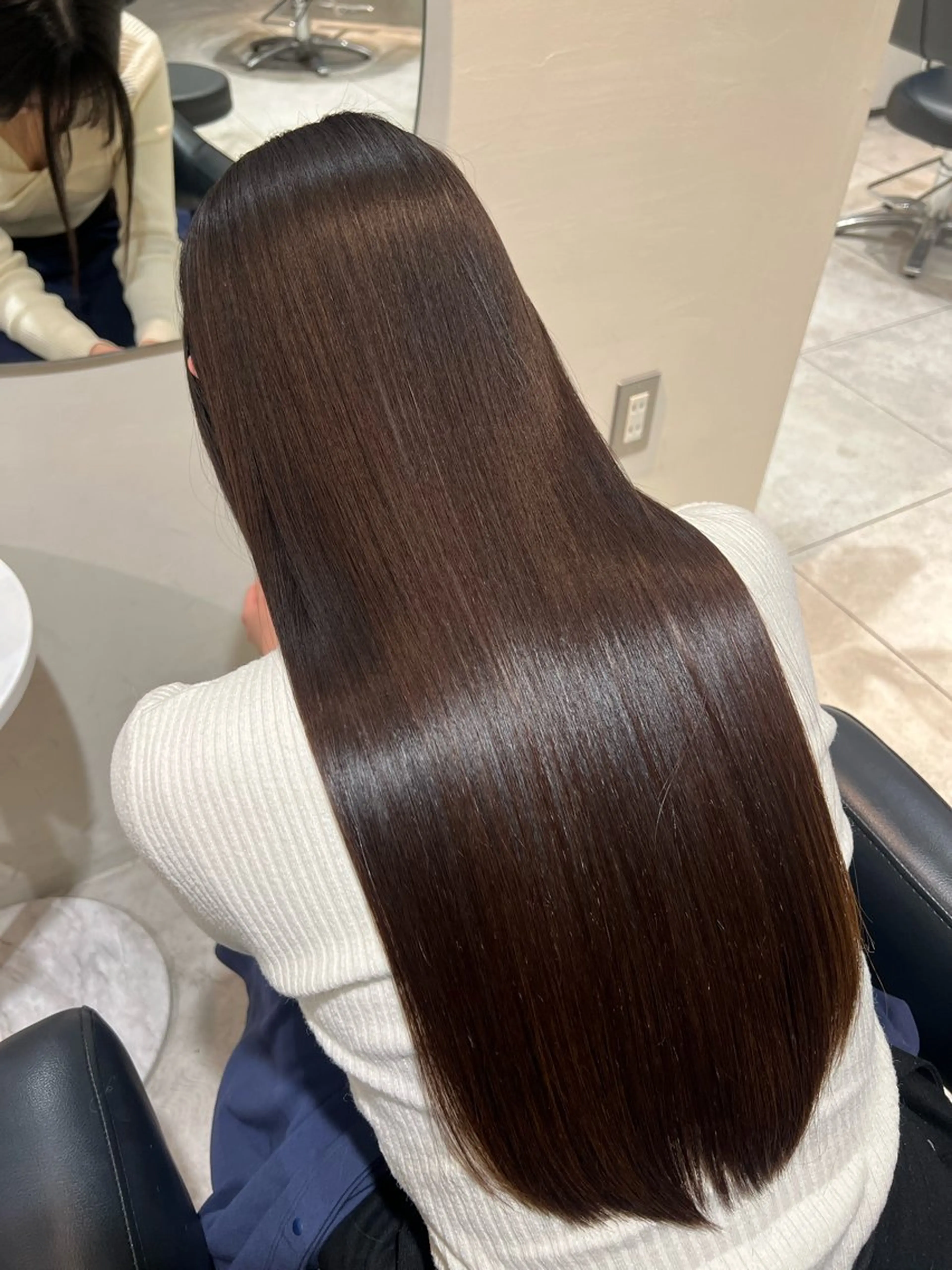 ロング パーマ トリートメント カット トリートメント 美髪矯正🫧艶髪特化 🫧関口太郎のヘアスタイル