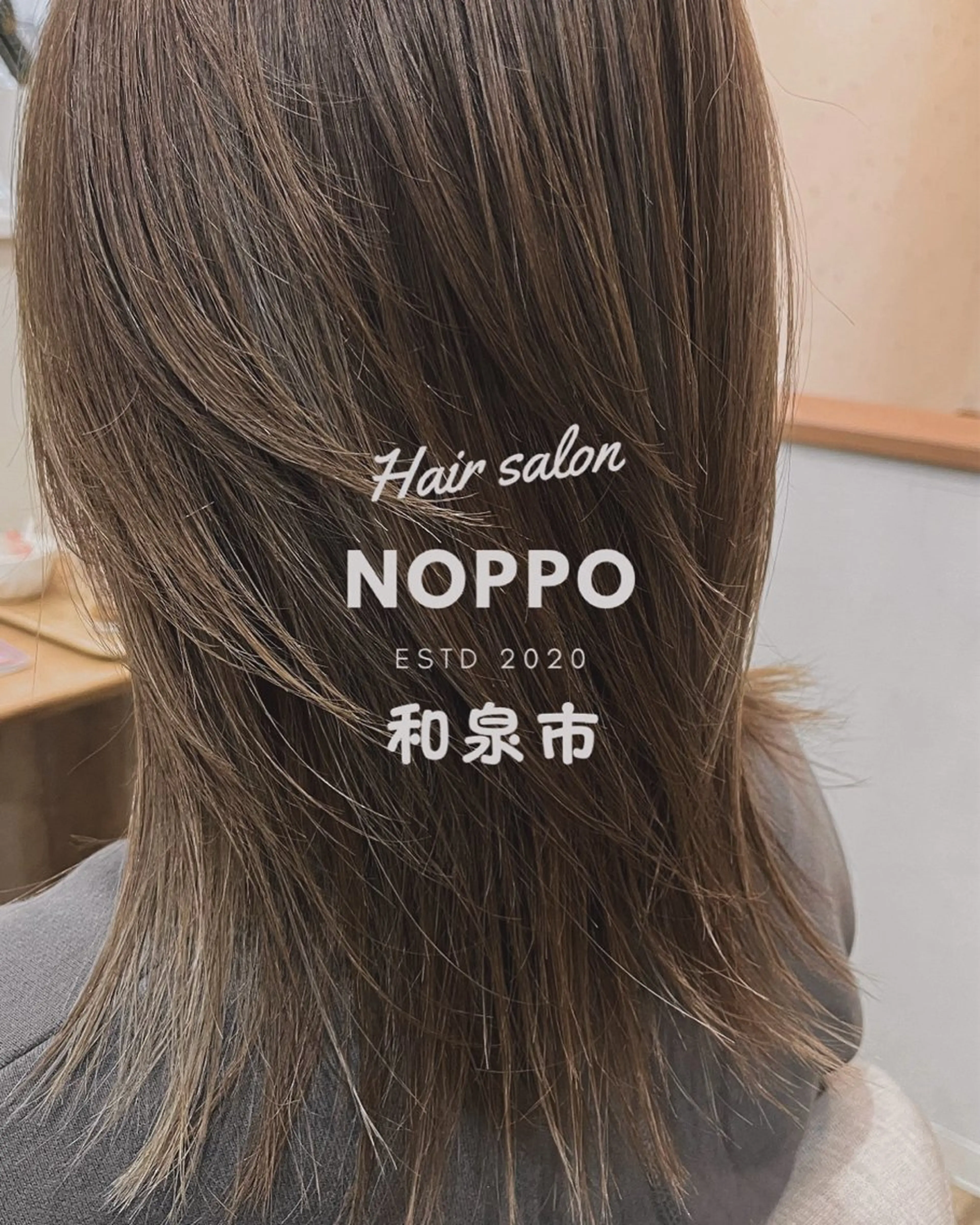ロング カラー noppo所属・NOPPO 和泉市 美容室／奥村　飛鳥のヘアスタイル