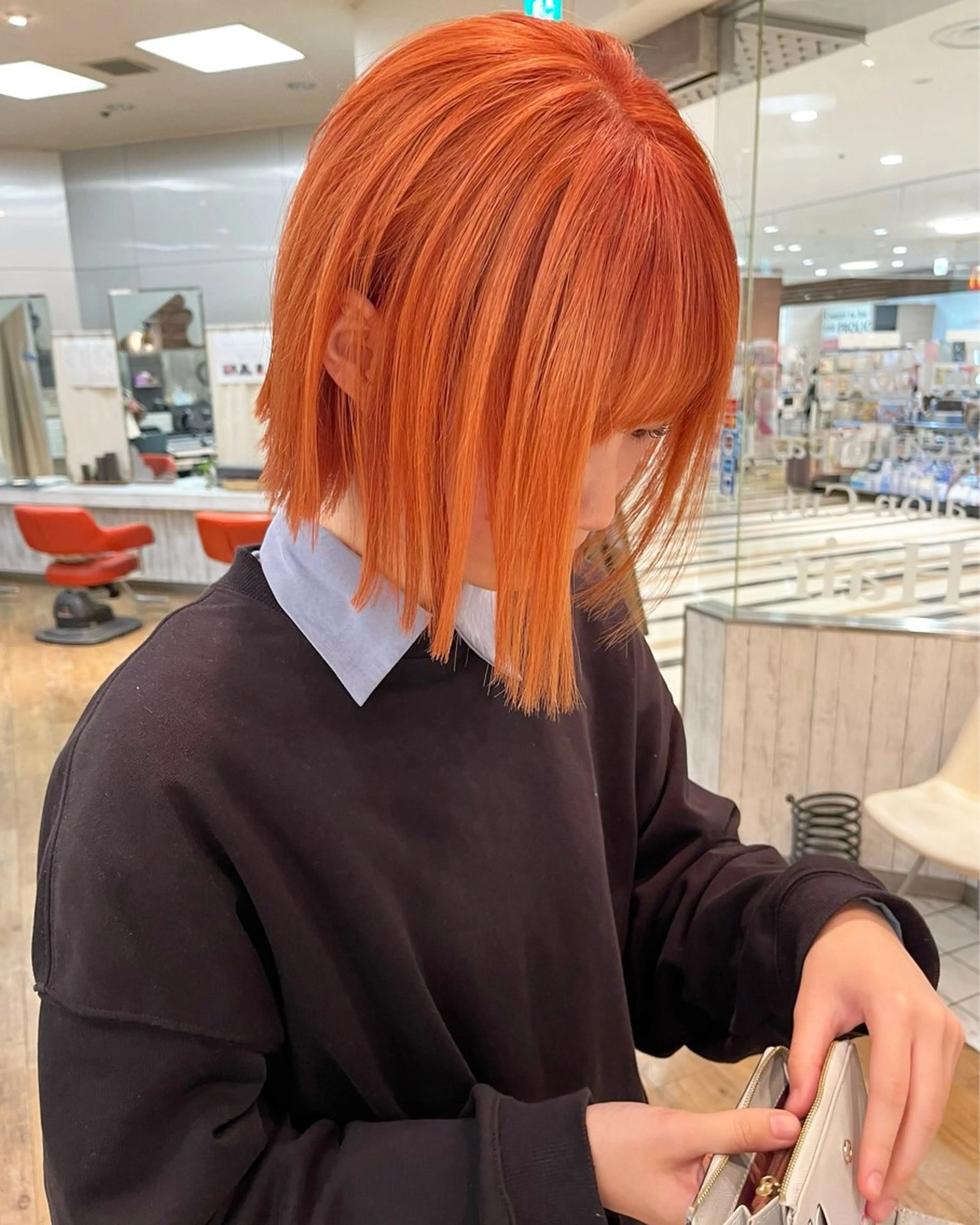 ショート カラー カット ヘアカラー トリートメント ﾊｲﾄｰﾝ/ｼｮｰﾄ 村上淳乃🐥のヘアスタイル