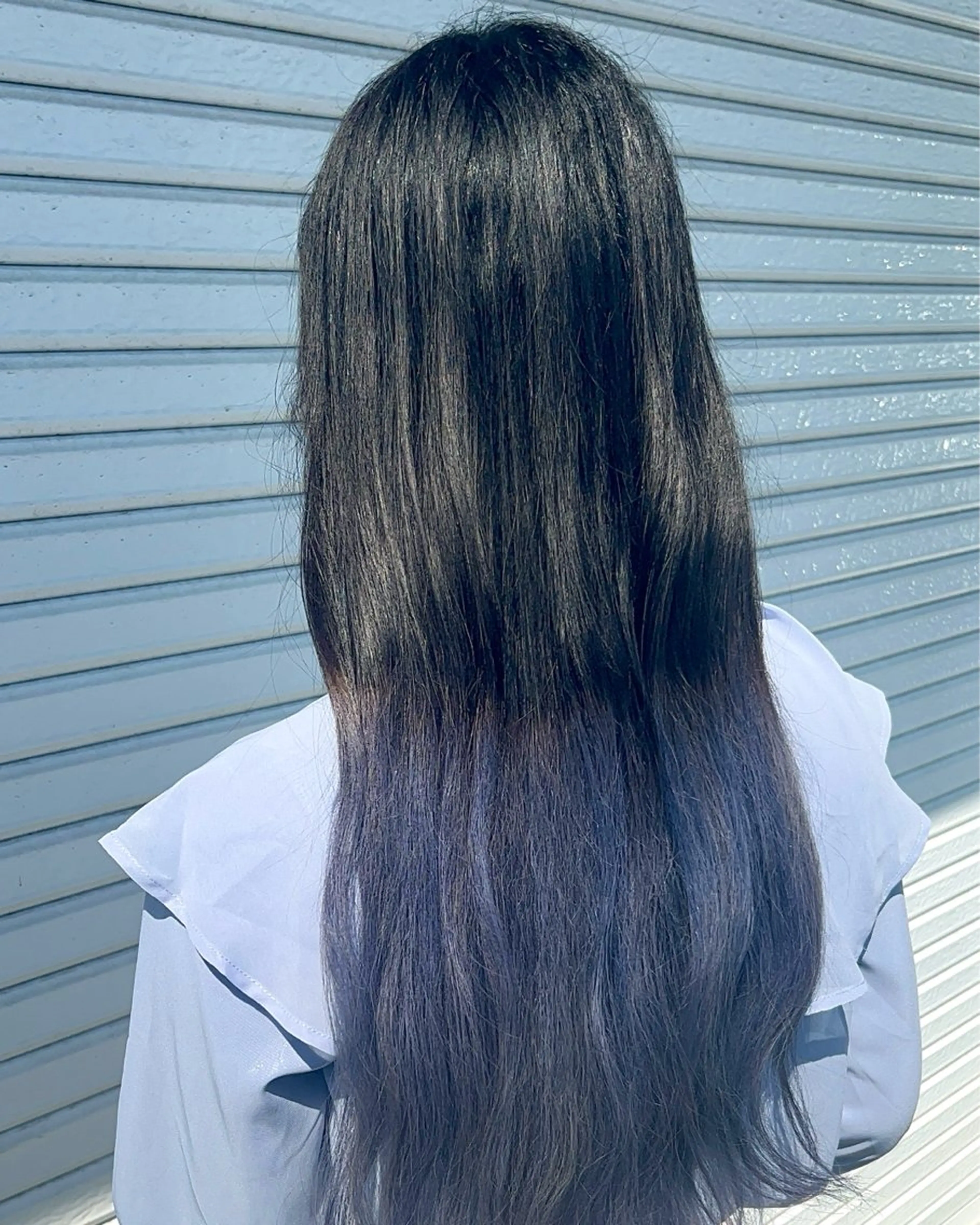 ロング カラー ブルーカラー グラデーションカラー カット ヘアカラー 大竹里旺/belle /インナーカラーのヘアスタイル