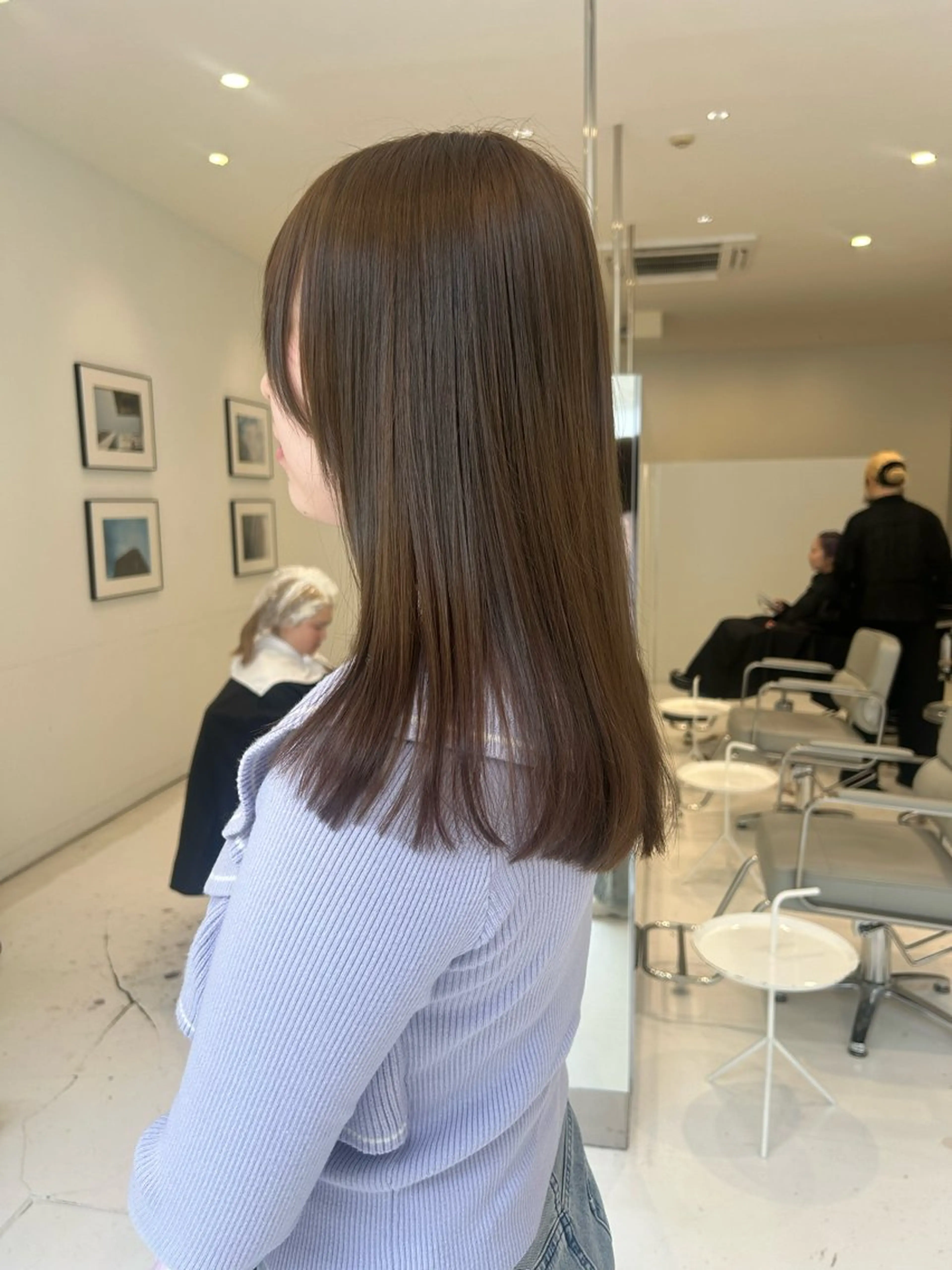 セミロング ヘアカラー cono noughtのヘアスタイル