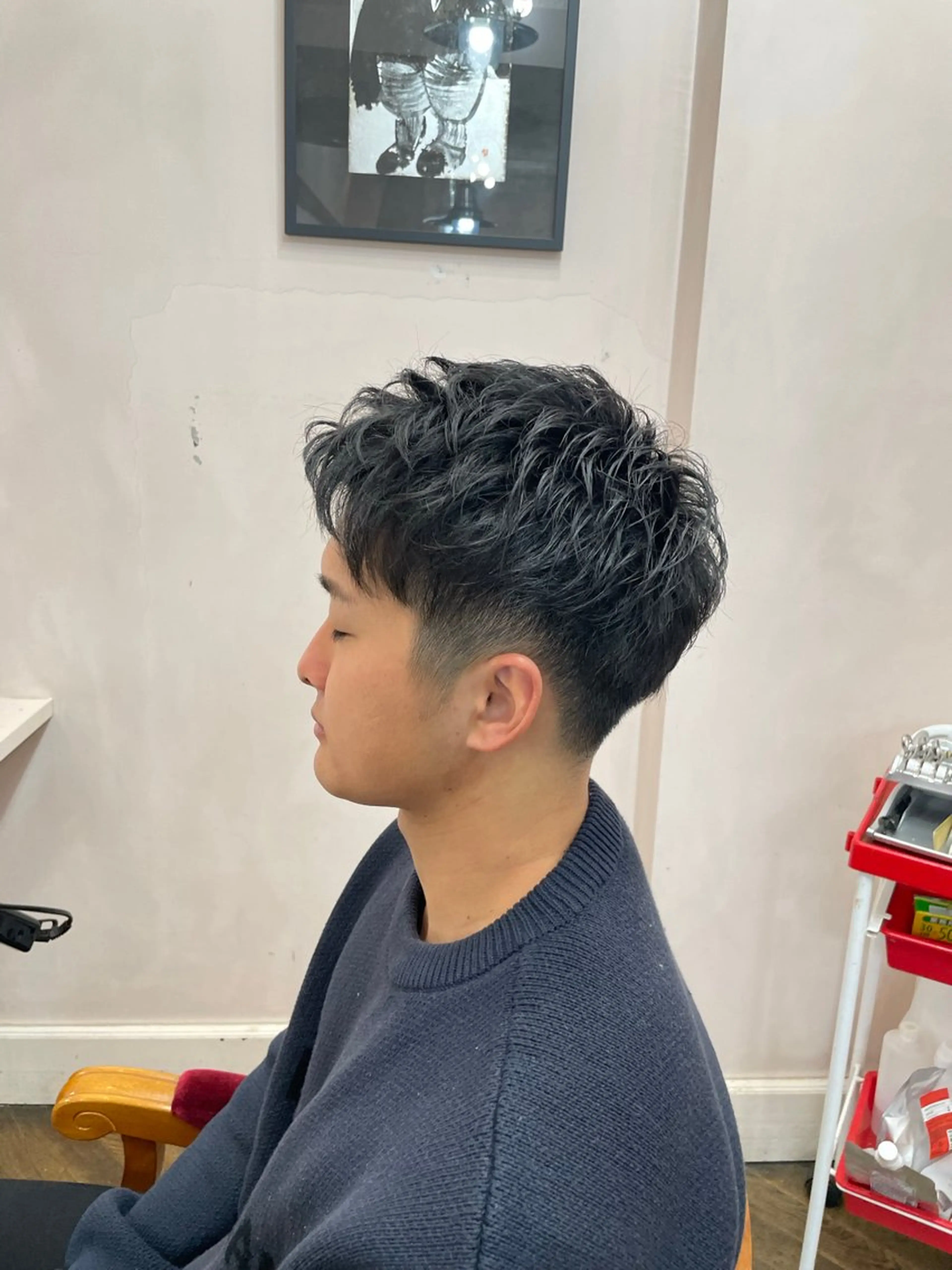 ショート メンズ 竹村 勇輝のヘアスタイル