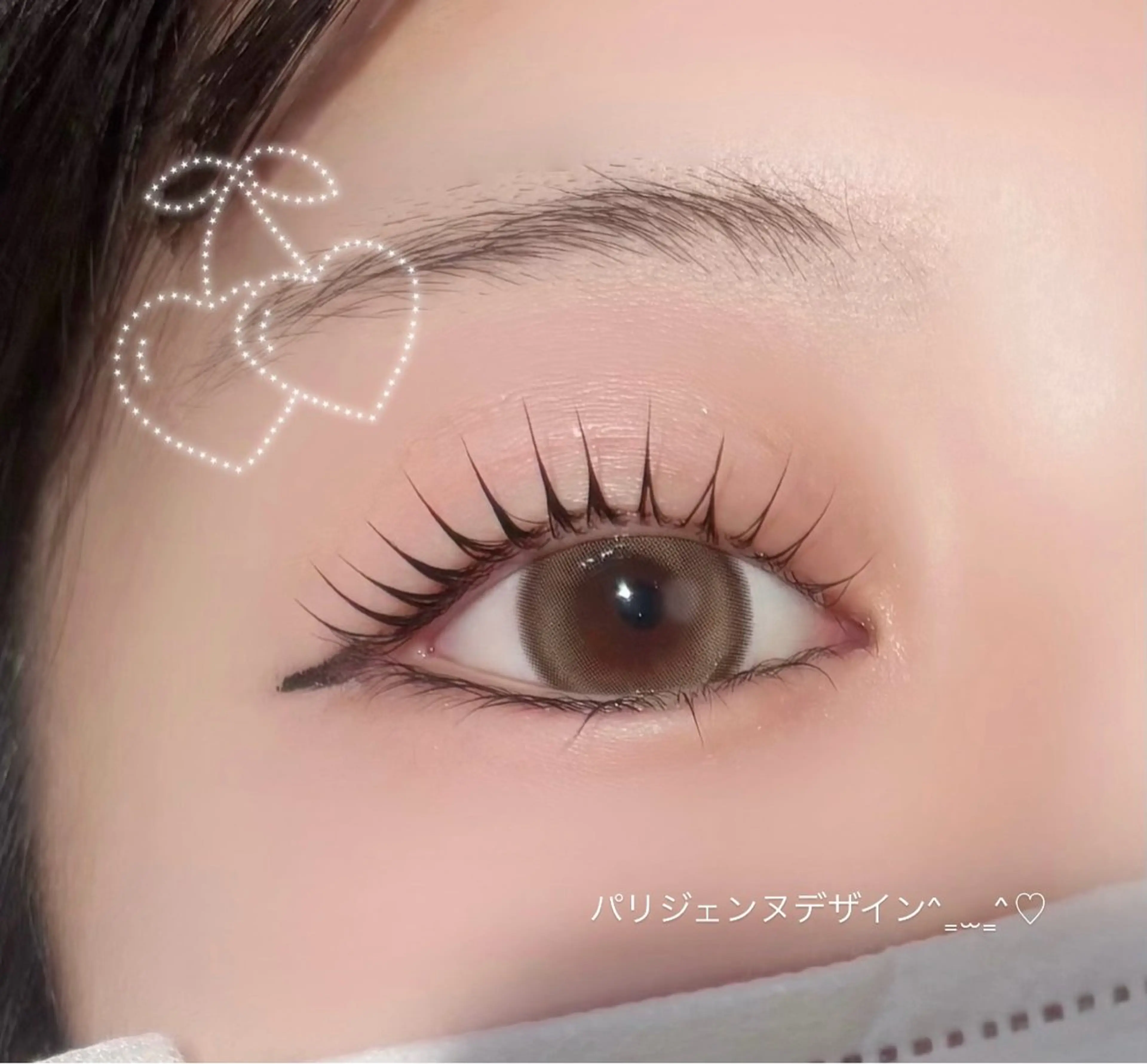 マツエク・マツパ パリジェンヌラッシュリフト マツパ ViSEO Misakiのマツエク・マツパデザイン