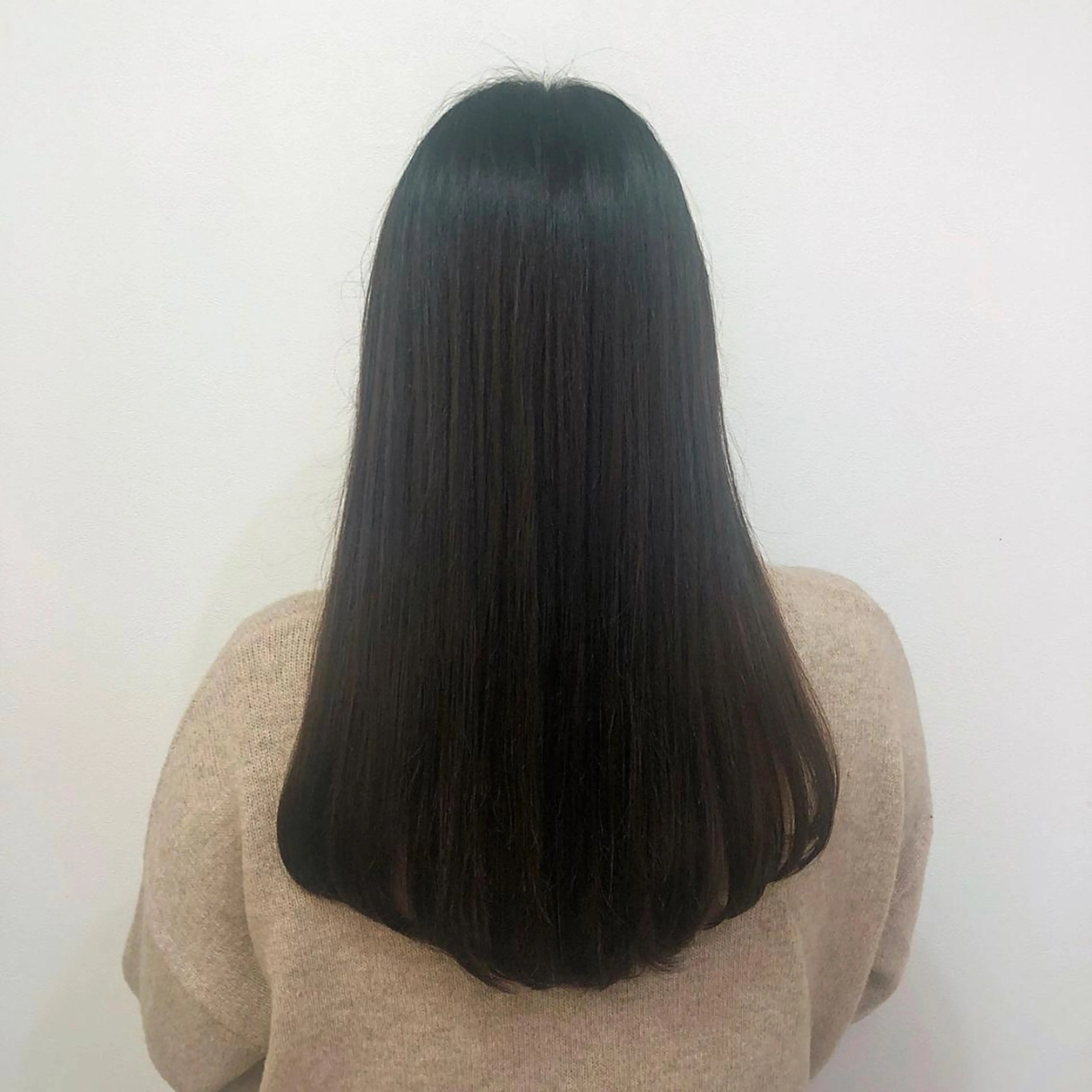 ロング カラー 酸性縮毛矯正🧴韓国 レイヤー/髪質改善のヘアスタイル