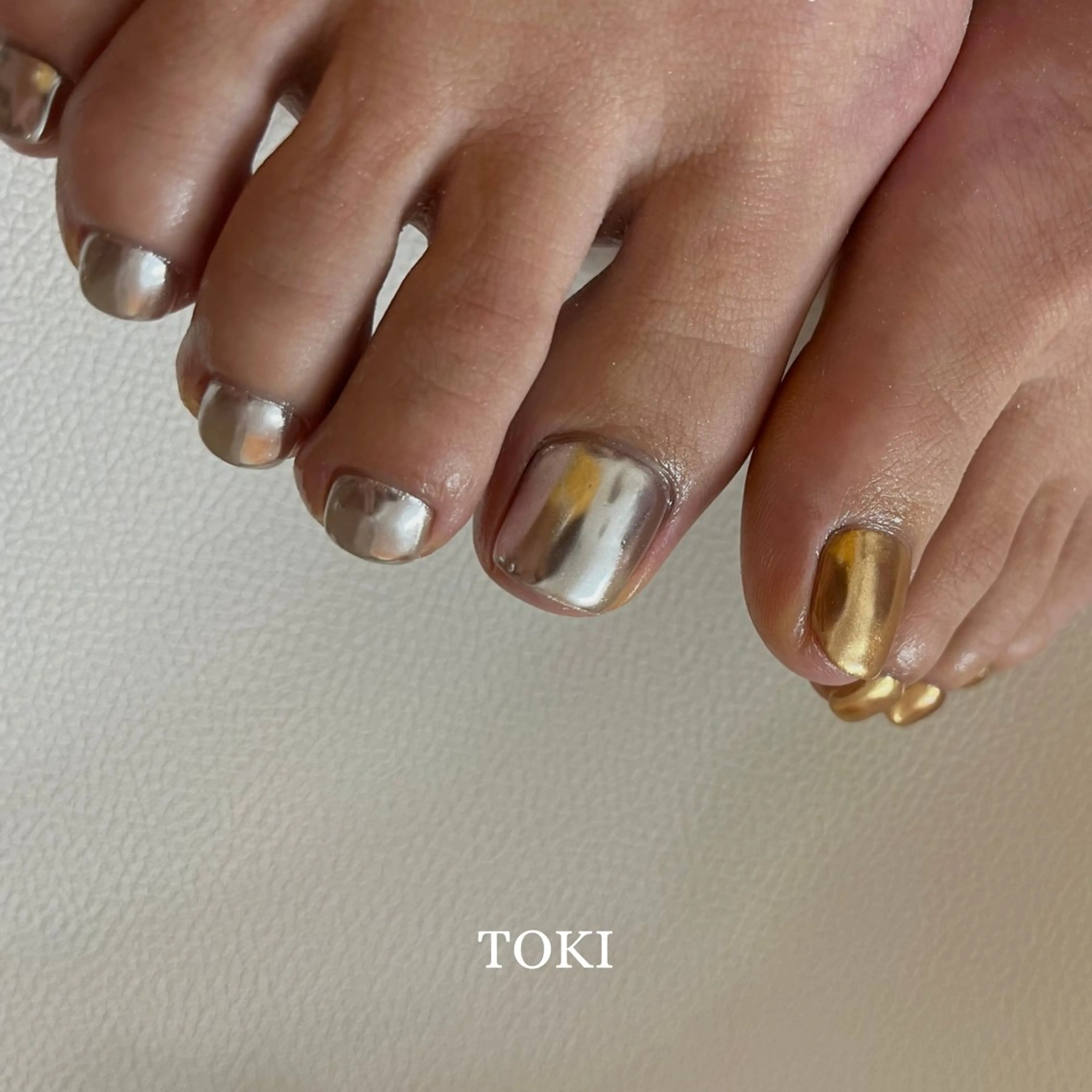 FOOT🦶✨ワンカラーの写真