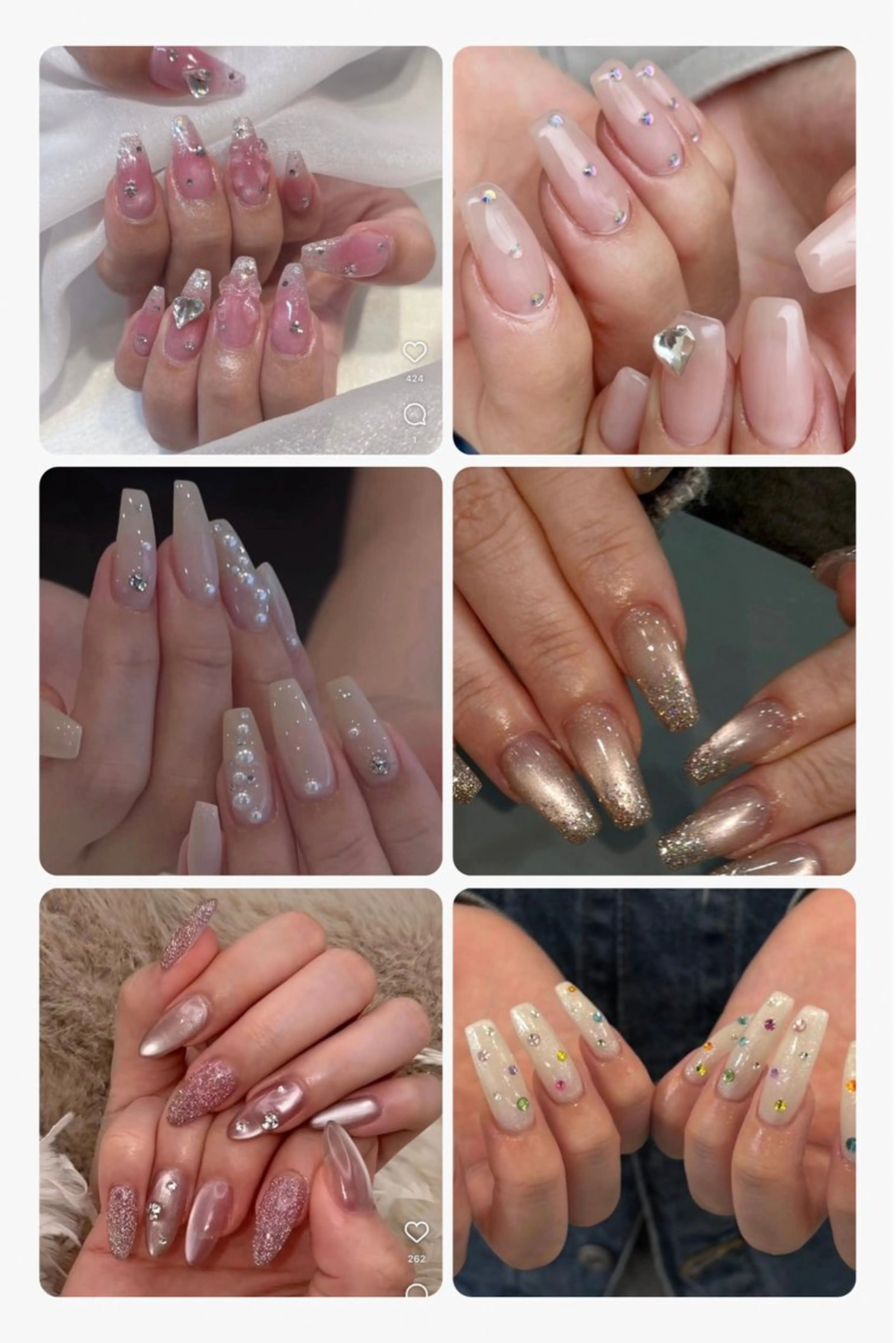 🌼春ネイルデザイン(6つのデザインから選べます。色の変更可能です)【オフ+500円】の写真