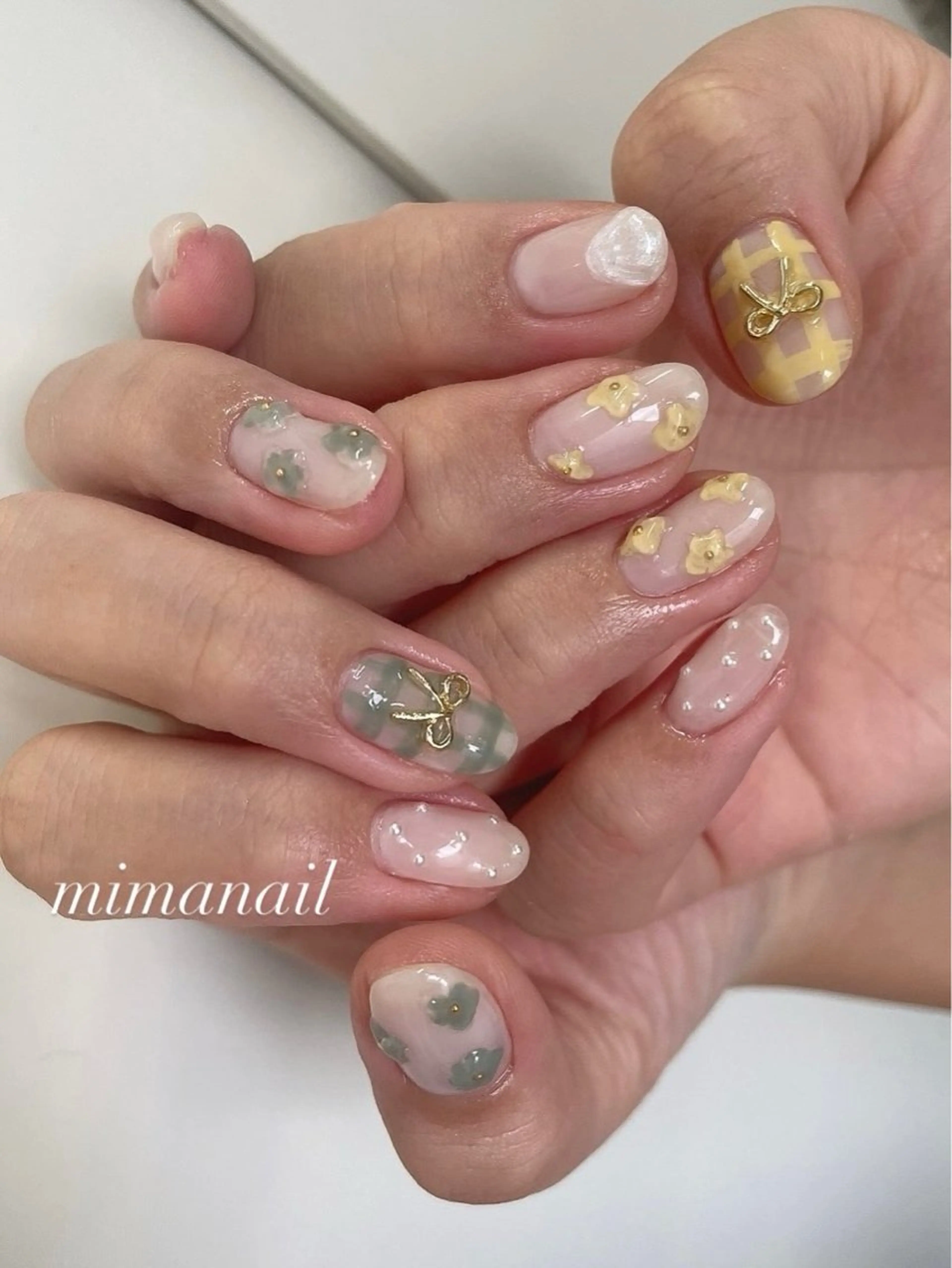 ネイル ハンドネイル mima nailのネイルデザイン