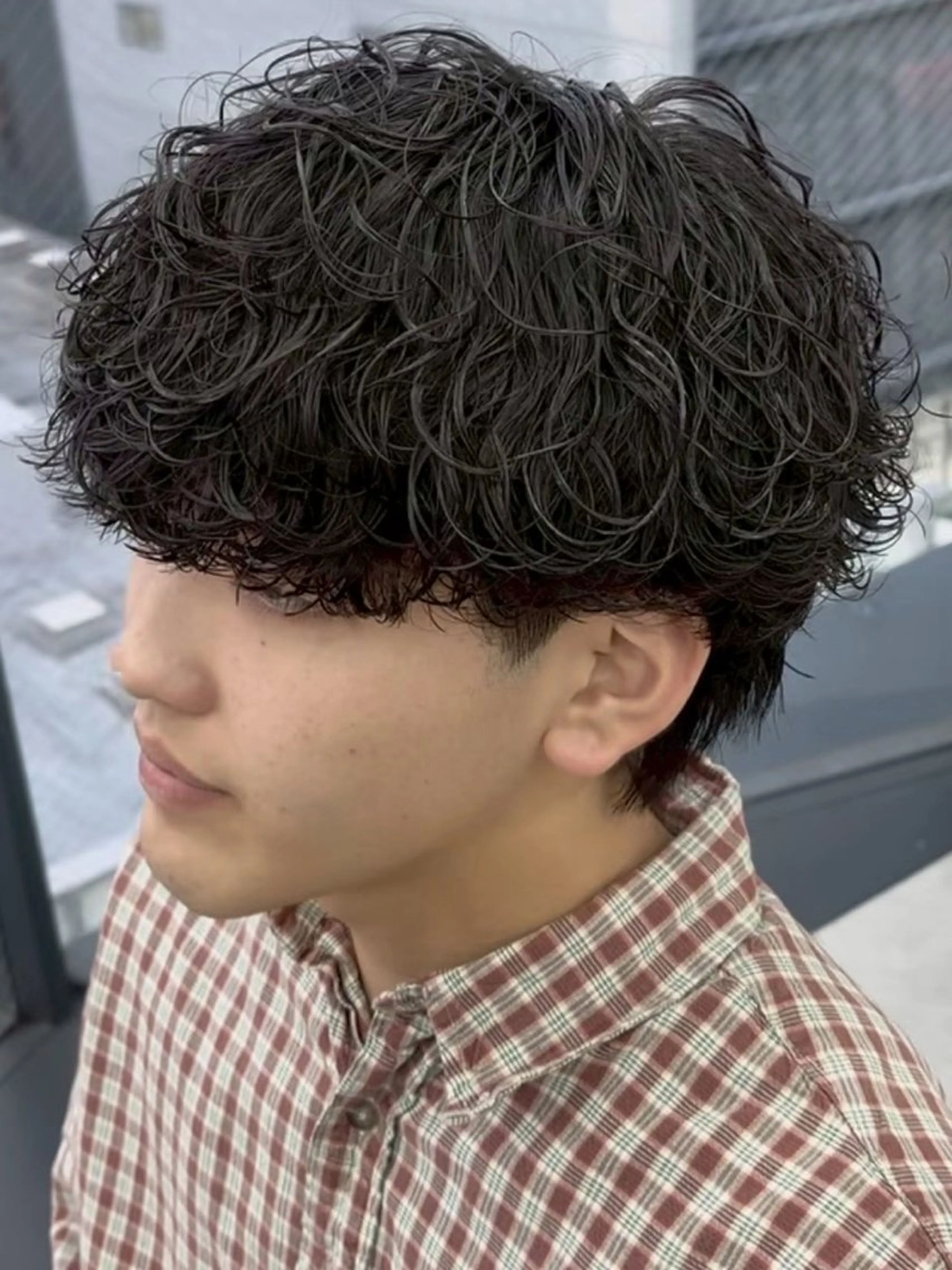 パーマ メンズ メンズパーマ カット パーマ 中川 稜のヘアスタイル