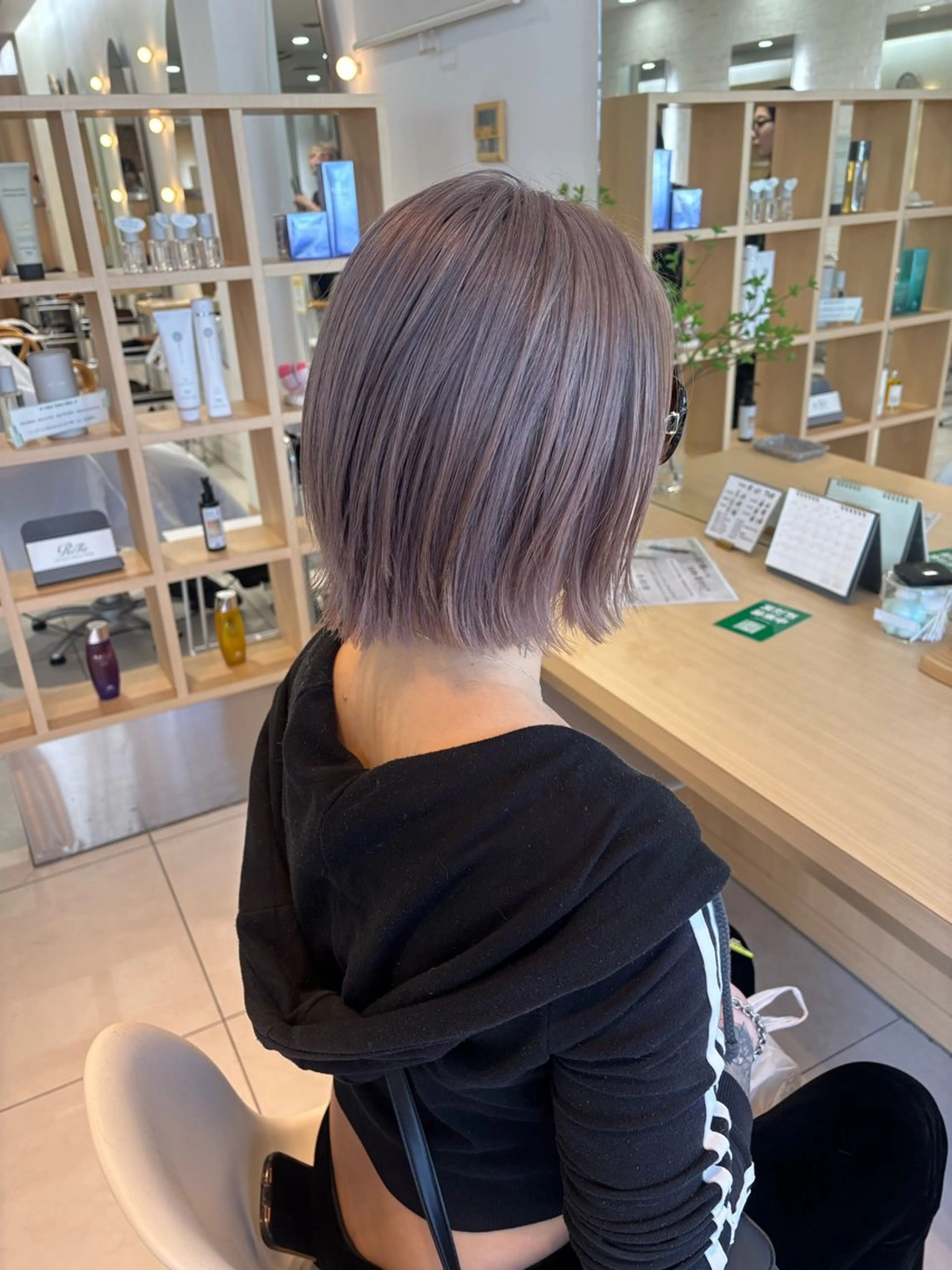 ショート カラー 💈メンズパーマ カラー💈momoのヘアスタイル