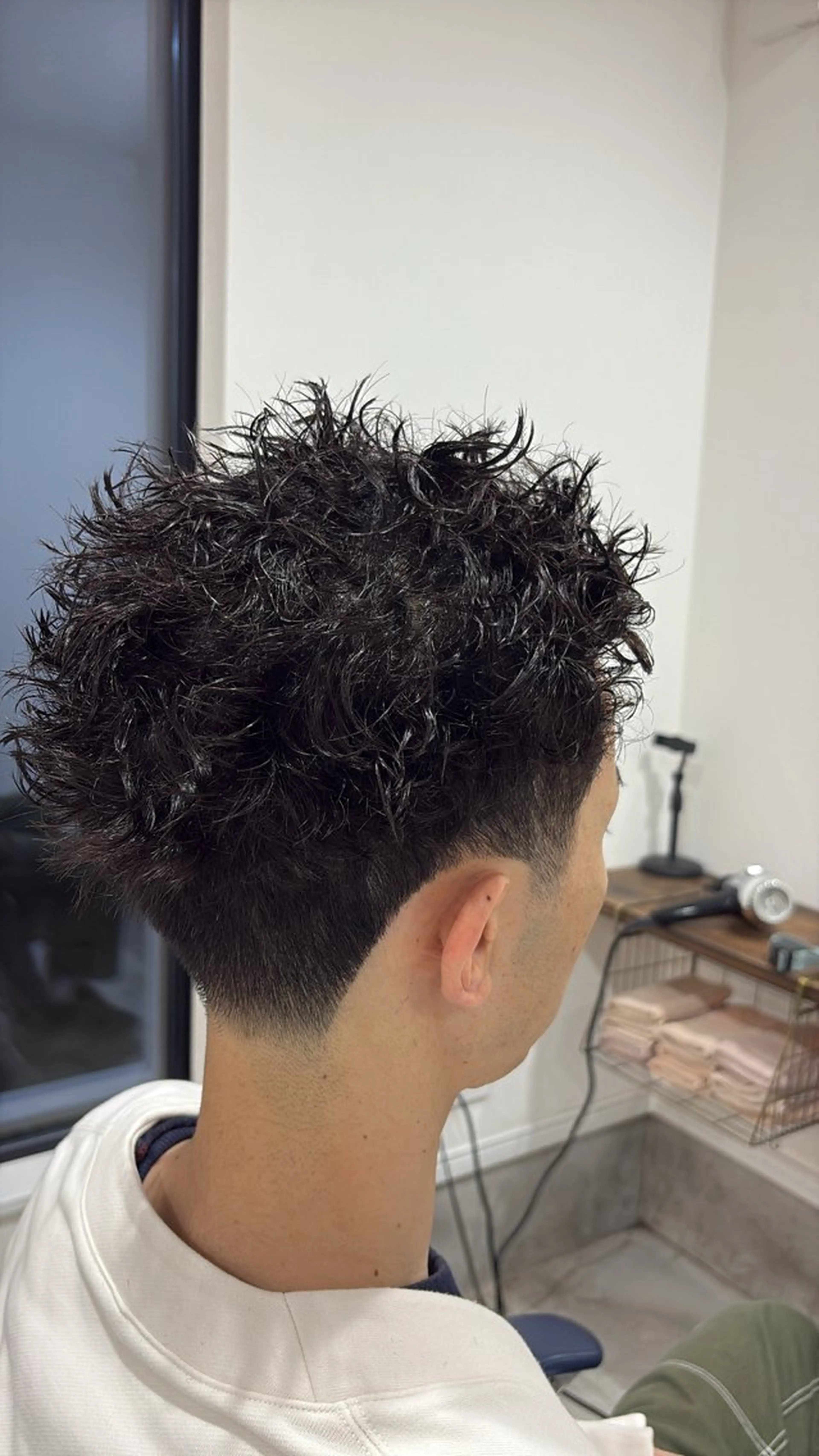 ショート パーマ メンズ メンズパーマ 野田 優真のヘアスタイル
