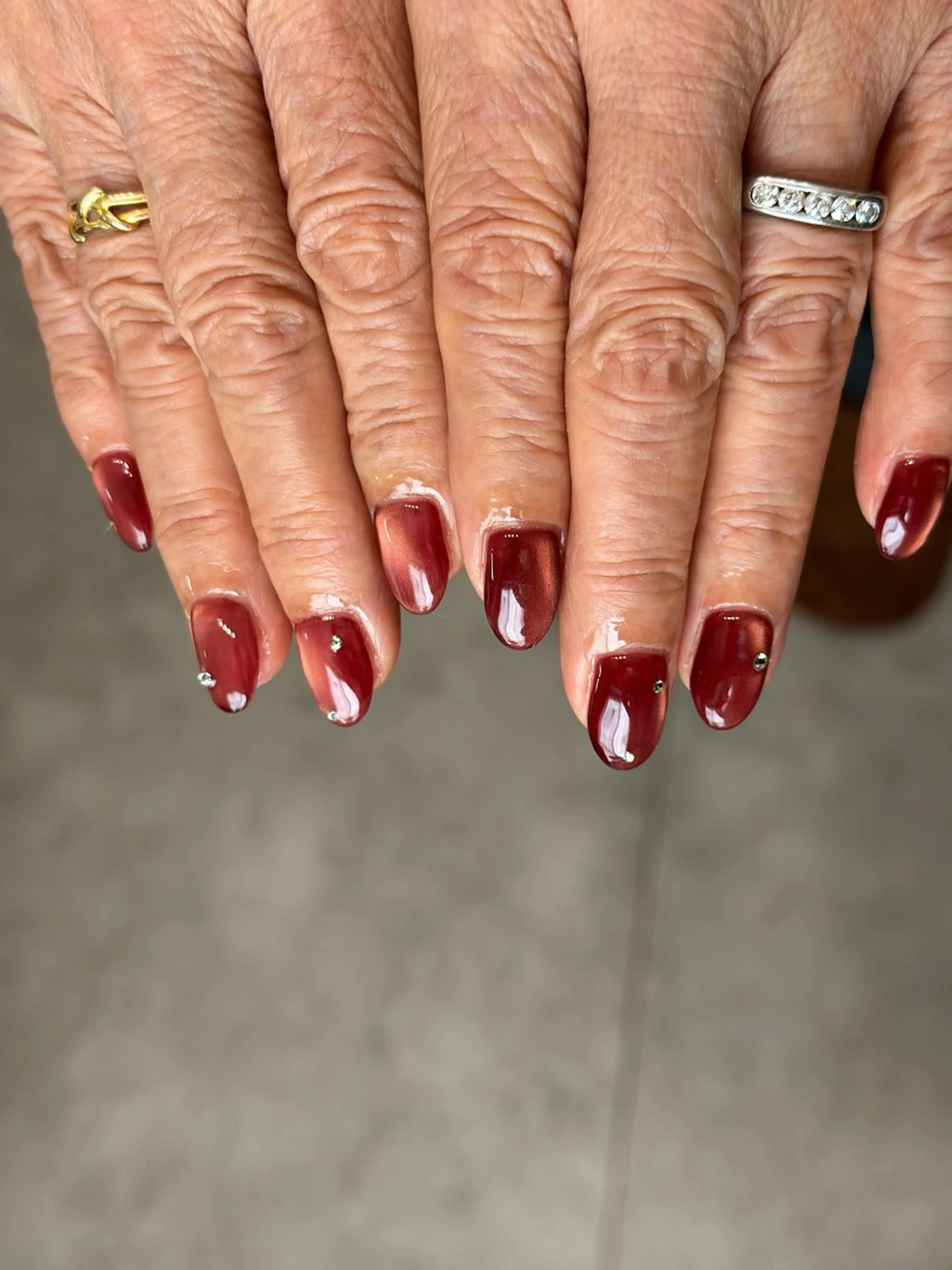 ネイル マグネットネイル ハンドネイル Nroom. /はるのネイルデザイン