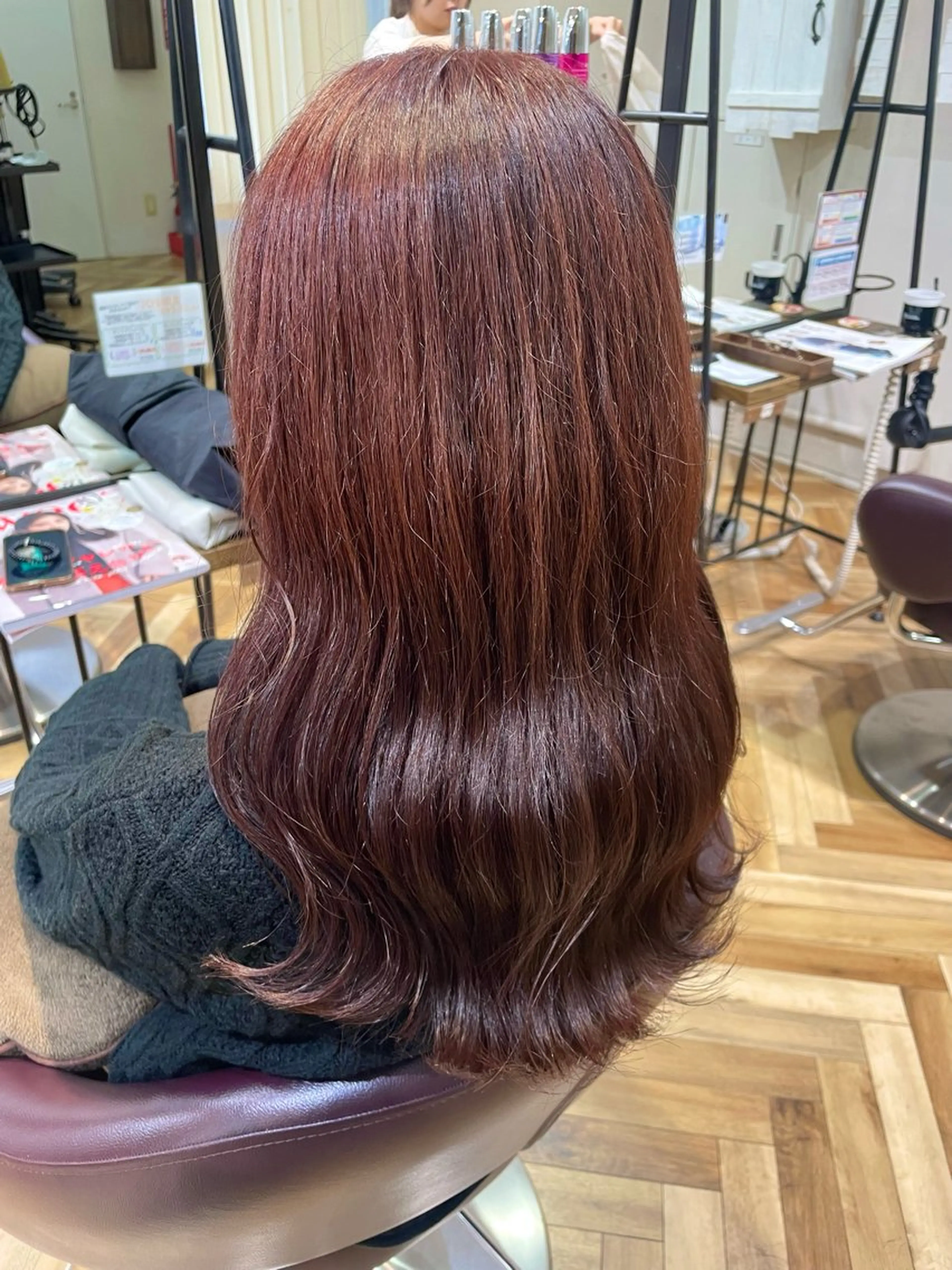 👀平日限定👀2名様限定!!学割U24👩🎓カット+ナチュラルカラー+プチトリートメント+コテ巻き無料💛の写真