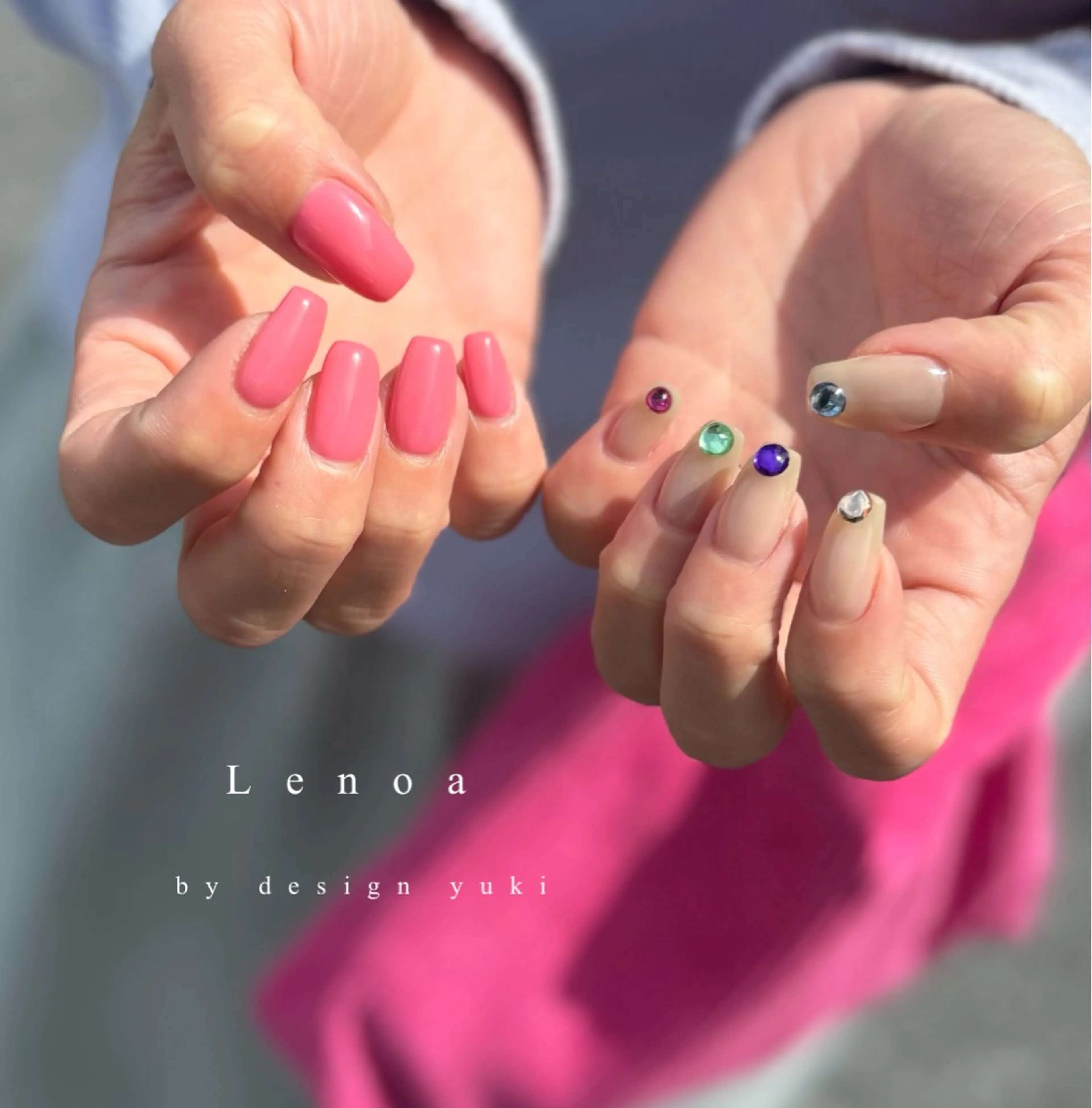 ネイル ハンドネイル Lenoa Yukiのネイルデザイン