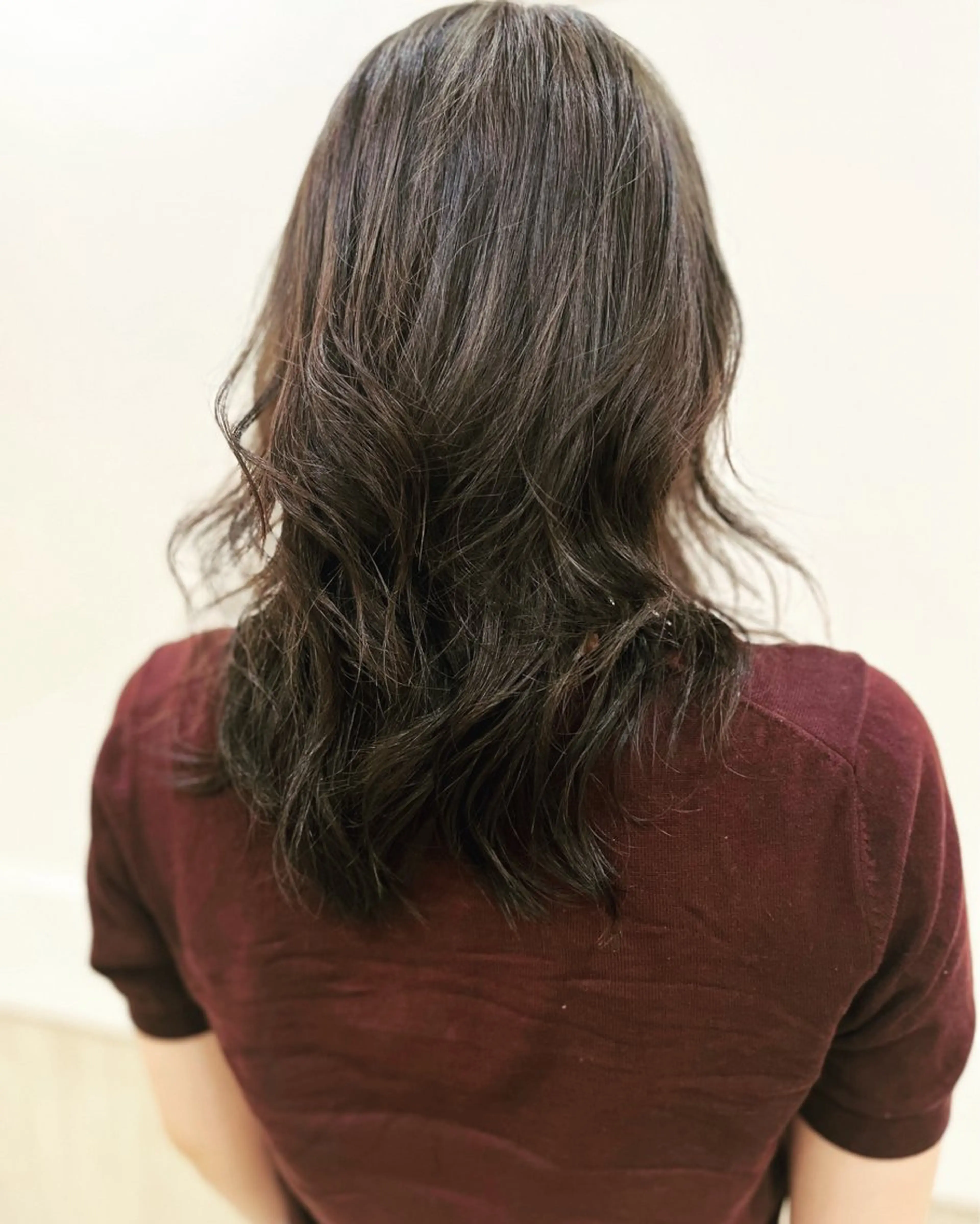 ミディアム カラー カット ヘアカラー トータルビューティー K:R鶴川のヘアスタイル