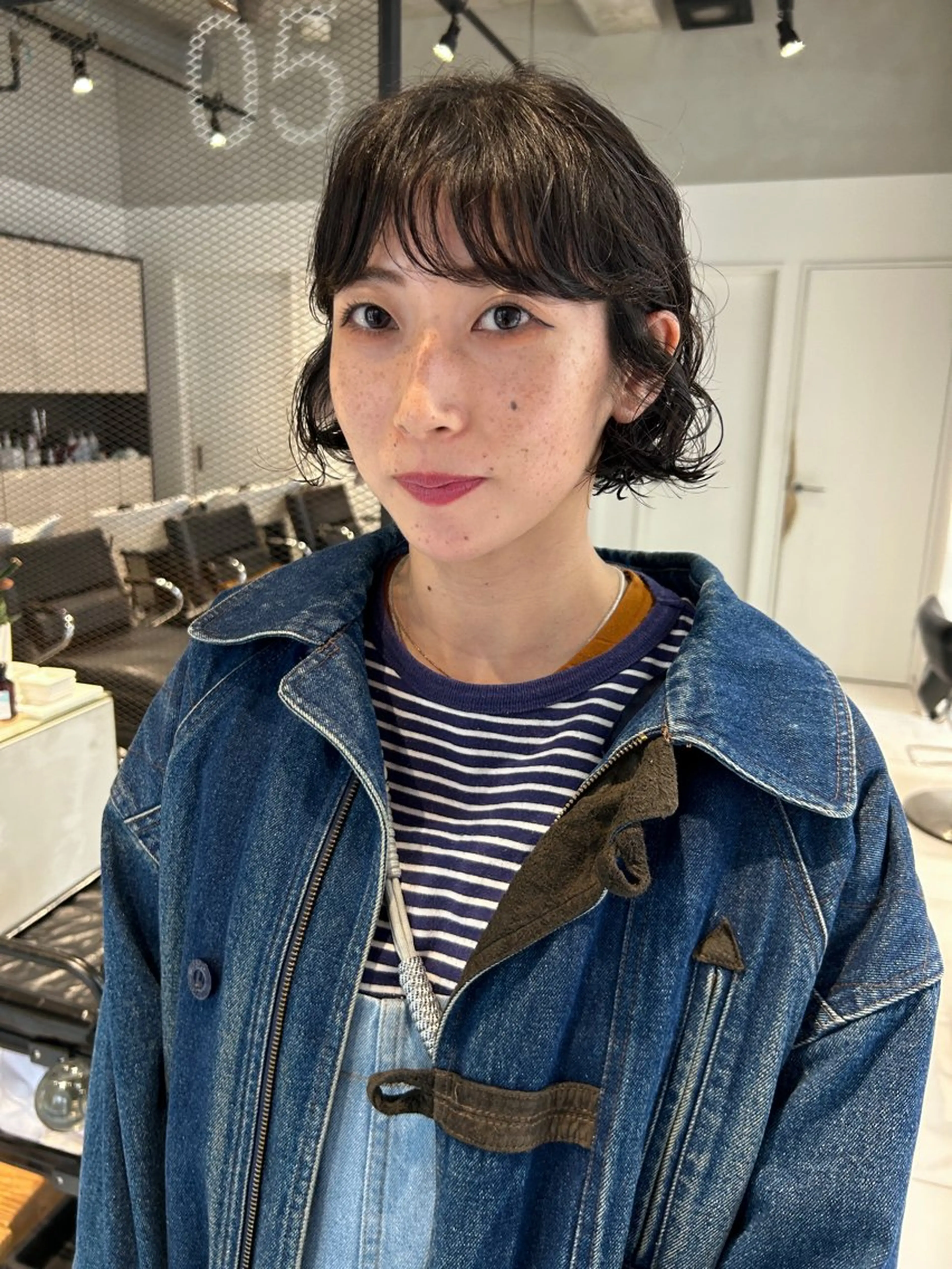 ショート パーマ ボブ baLon.fem/ 澤田 奈々子のヘアスタイル