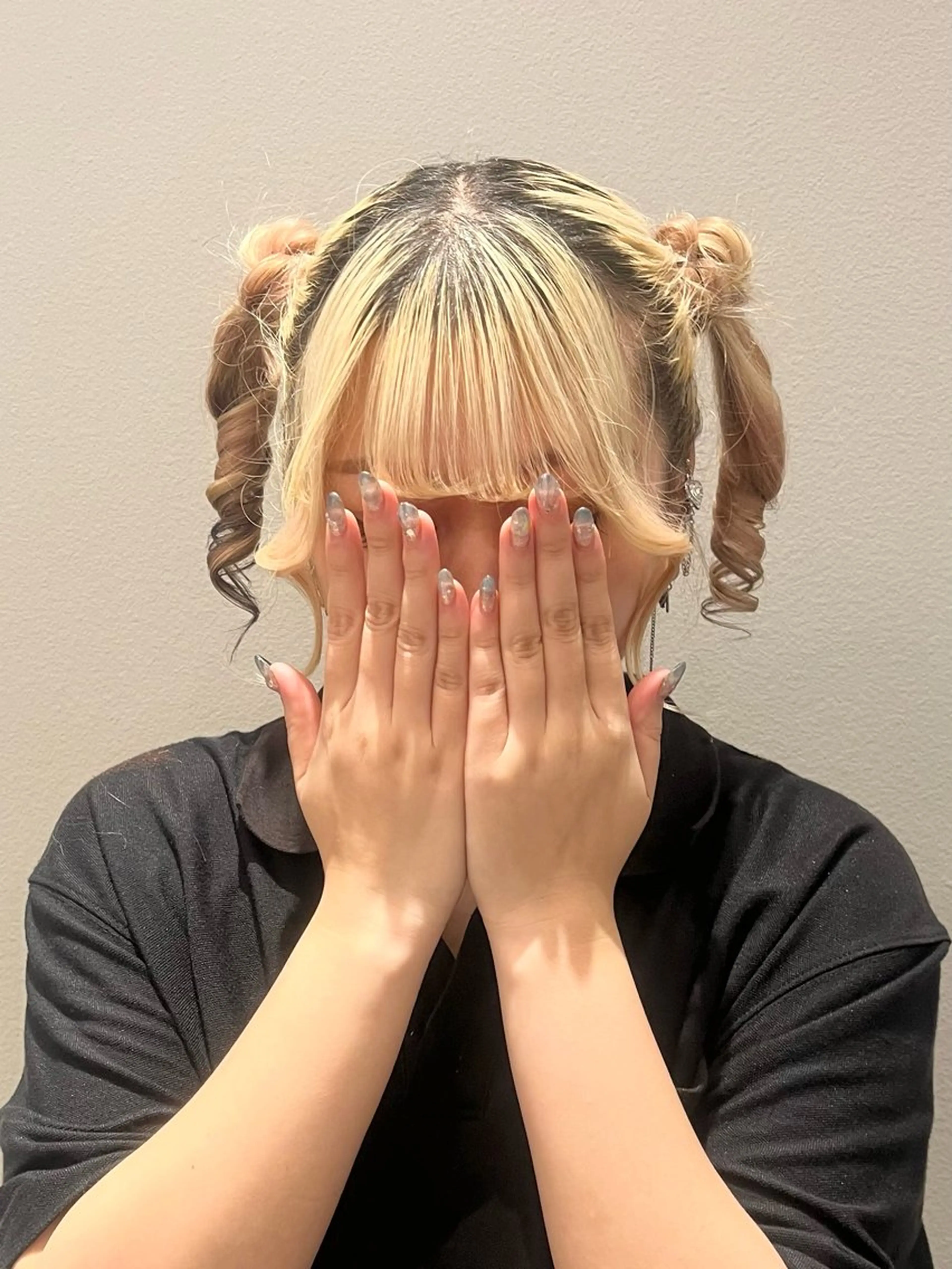 ヘアアレンジ 顔周り/ガーリー /ヘアメ/あつはのヘアスタイル