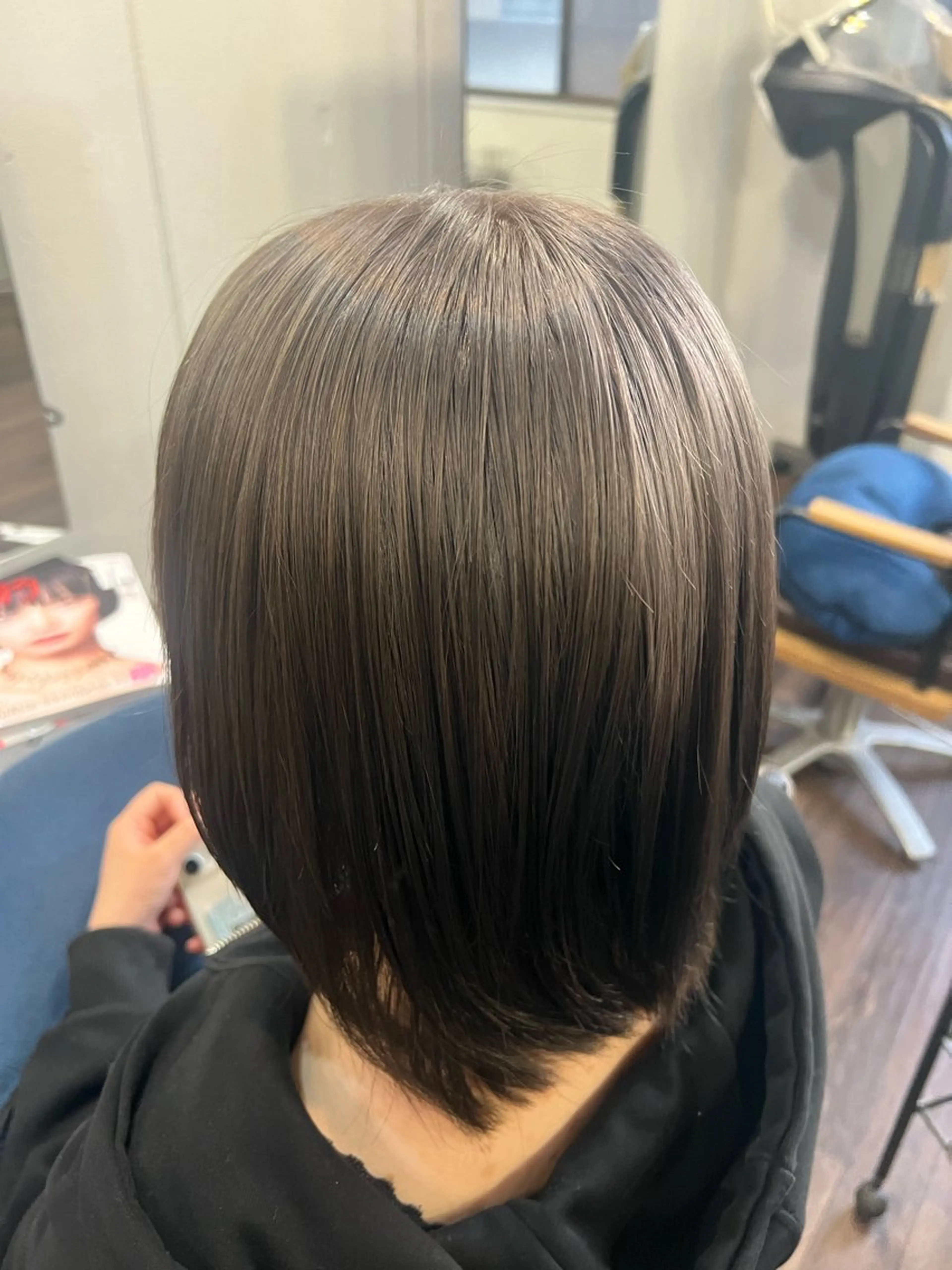 ミディアム カラー ヘアカラー トリートメント terra🌈大久保 睦美のヘアスタイル