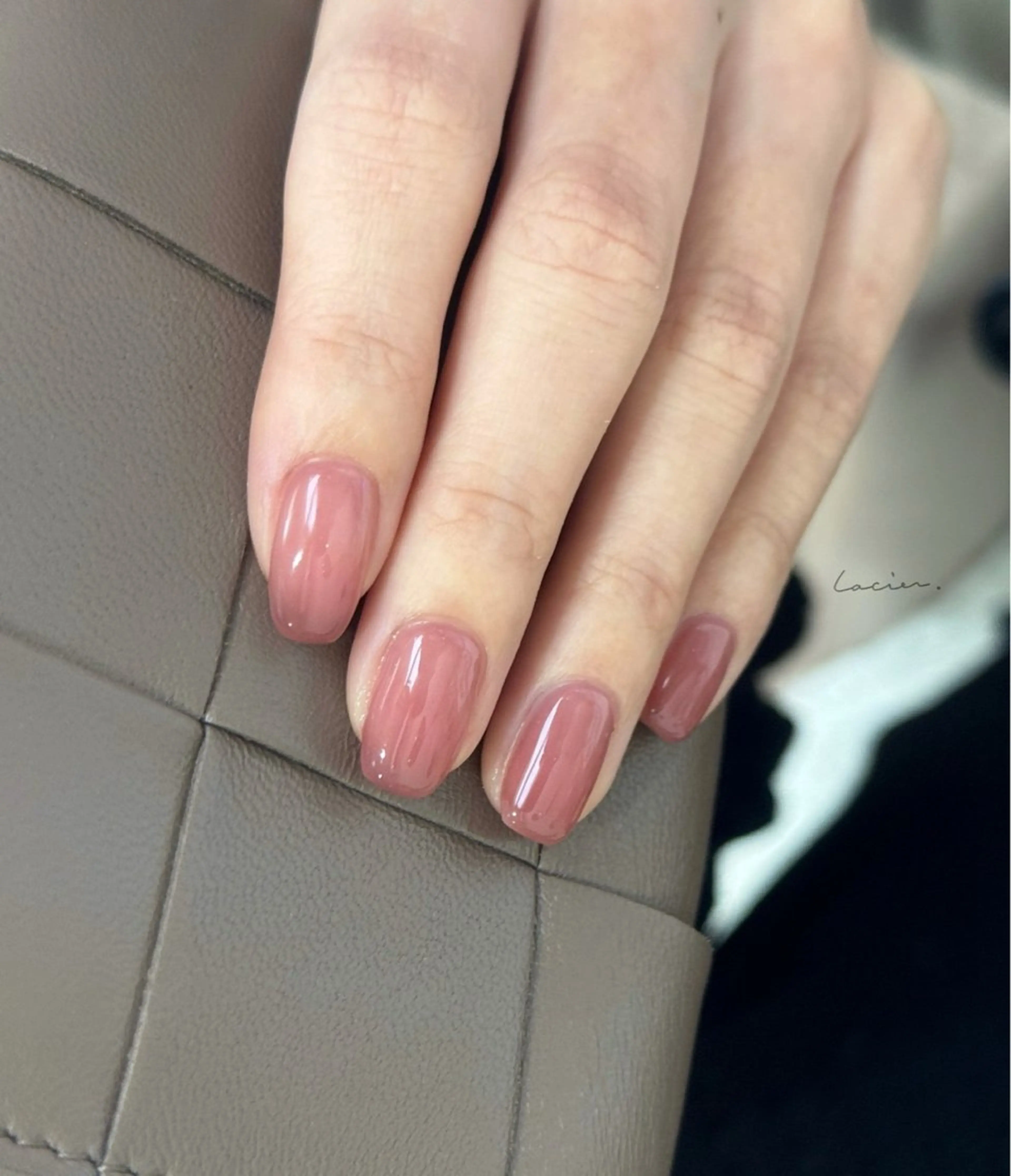ネイル ニュアンスネイル ワンカラーネイル ピンク 春ネイル ハンドネイル lacier nailのネイルデザイン