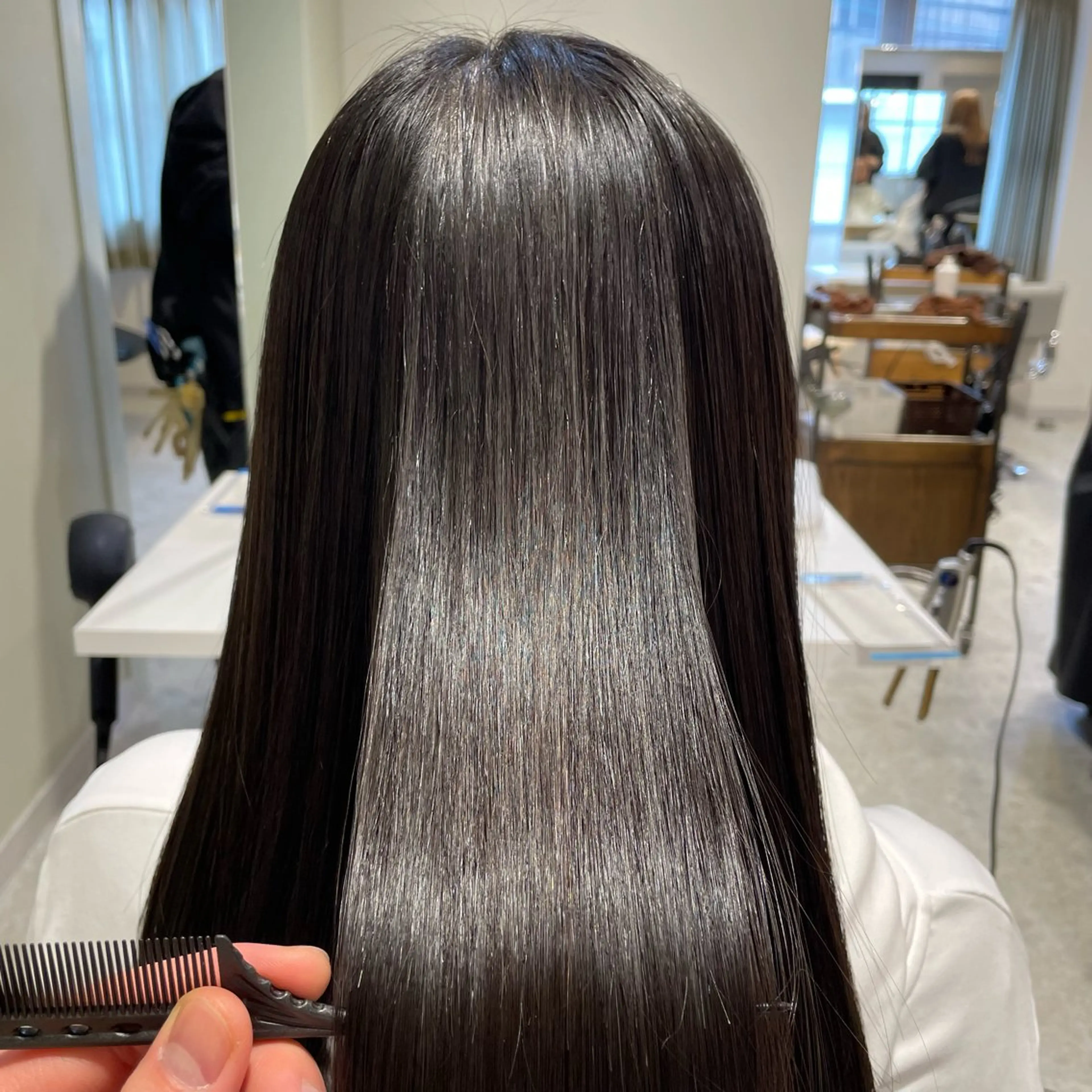 パーマ 髪質改善 酸性ストレート ストレートパーマ 縮毛矯正 【脱白髪染め】【髪質 改善】仲井槙一のヘアスタイル