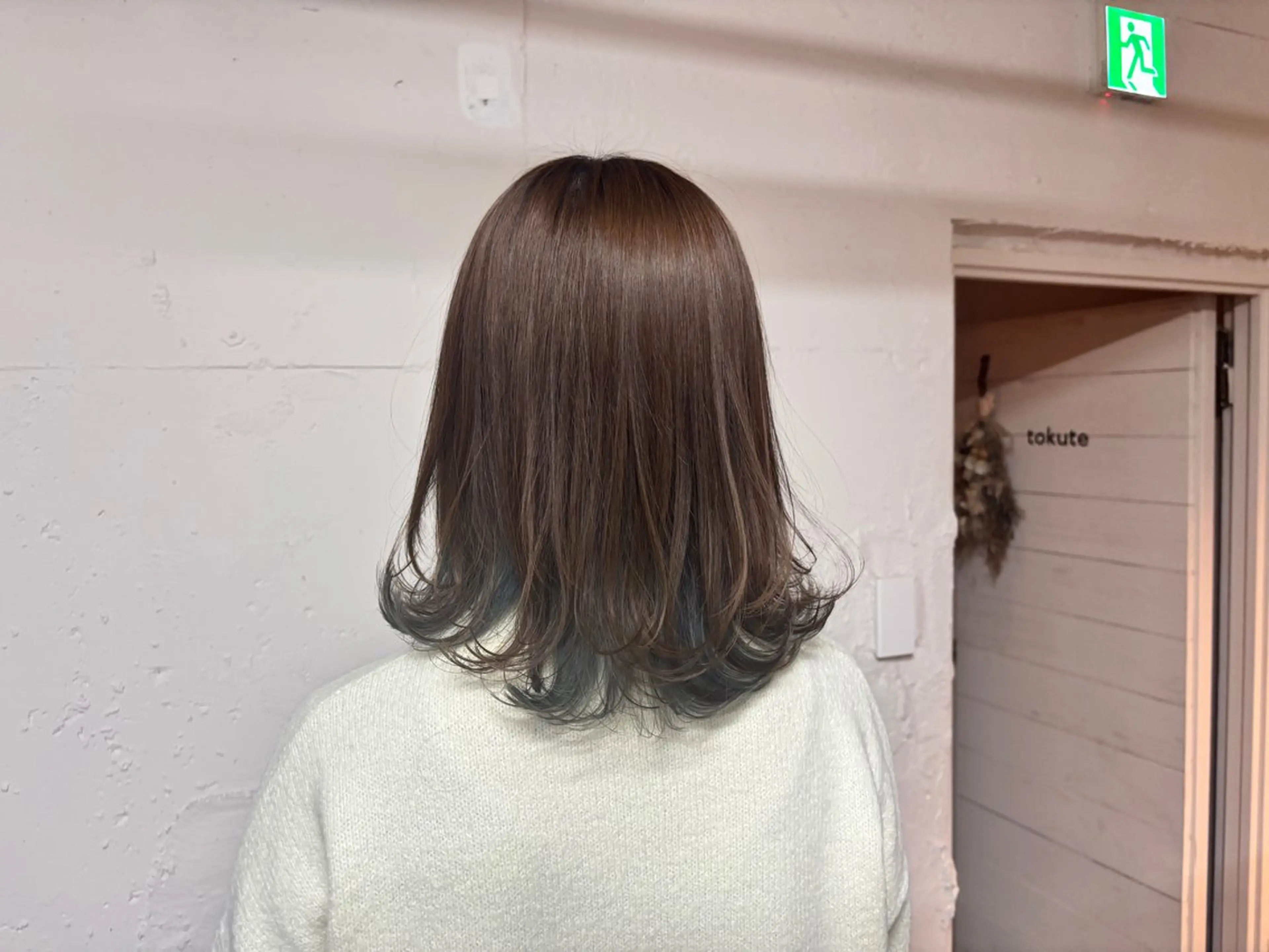 ミディアム カラー 🩵似合わせカット SEIRA🩵のヘアスタイル