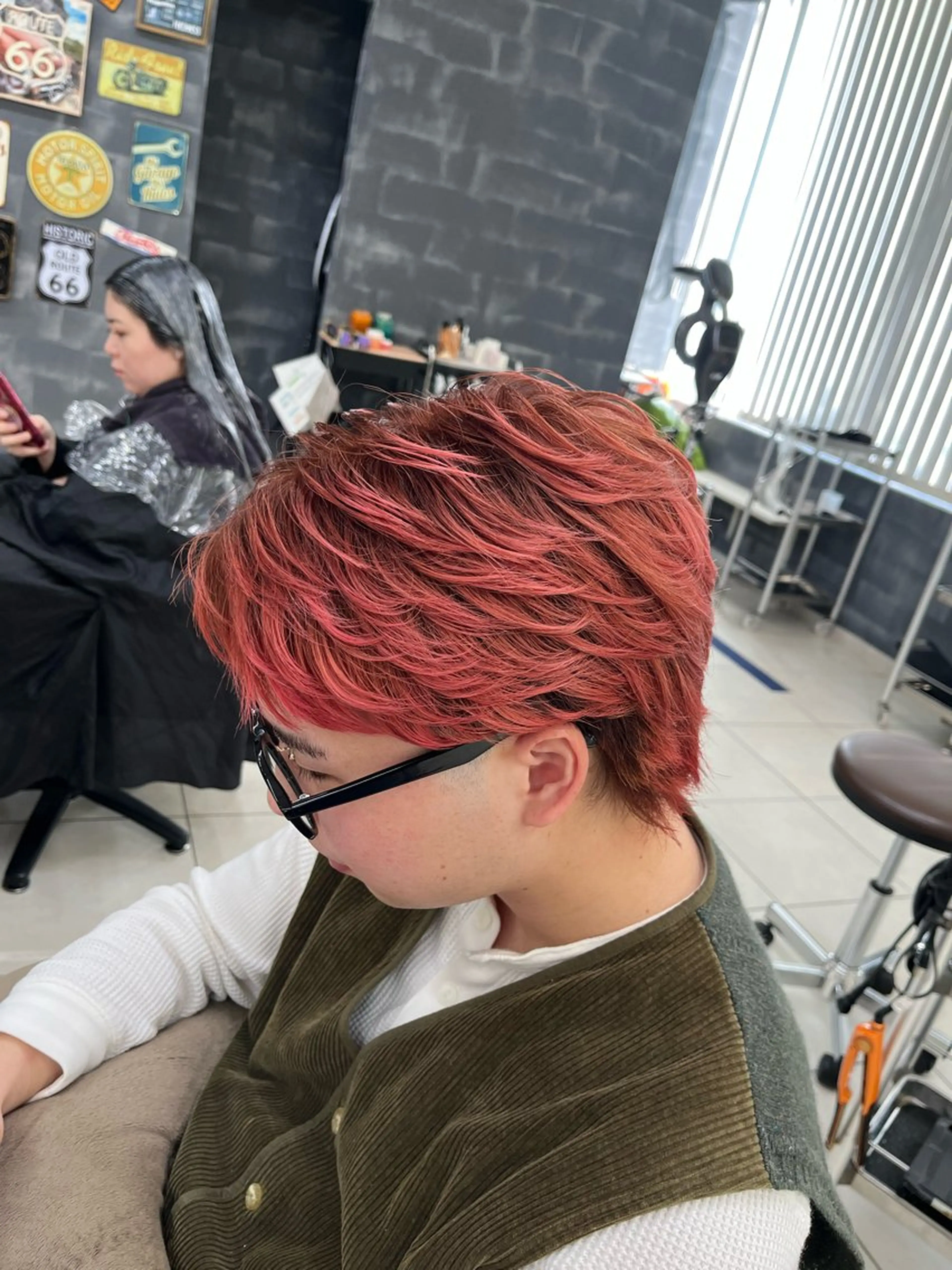 【メンズ限定】似合わせカット💇＋ブリーチカラー🔥＋スタイリング✨/men'sの写真