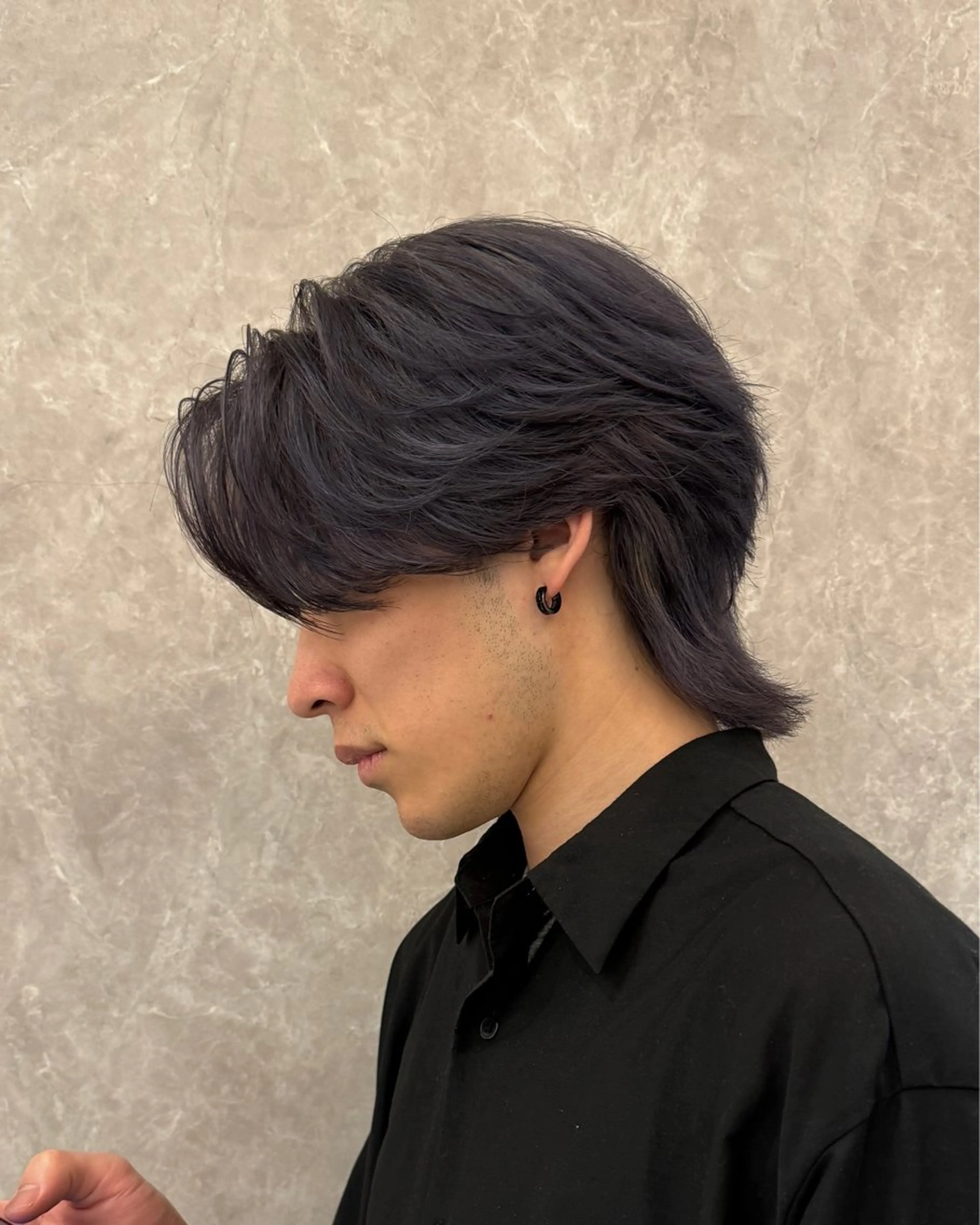 ショート パーマ メンズ カット 瀧野 翔吾【メンズ特化】のヘアスタイル