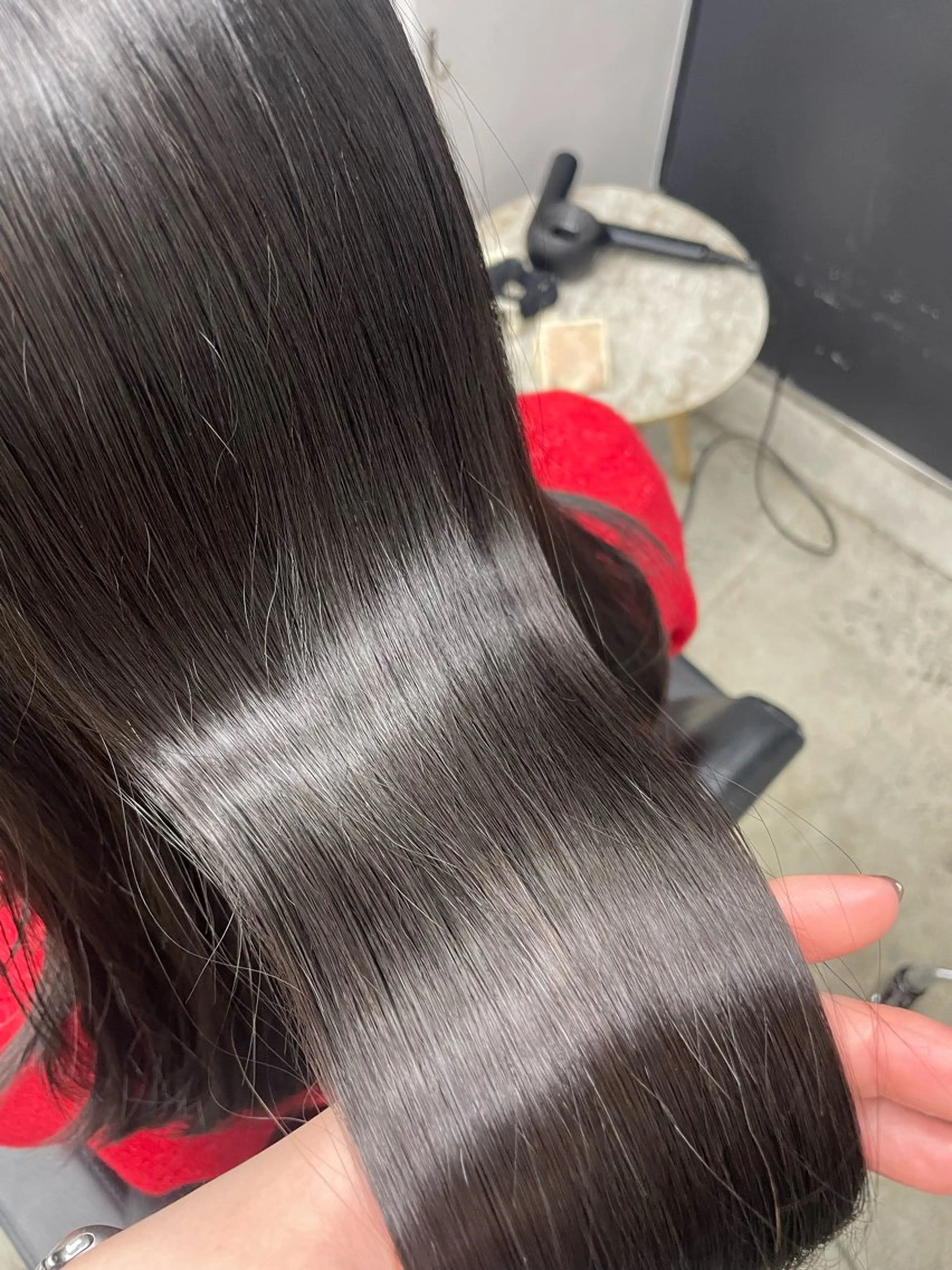 ロング カラー ヘアカラー トリートメント 新宿/透明感カラー/ 髪質改善/桜良のヘアスタイル