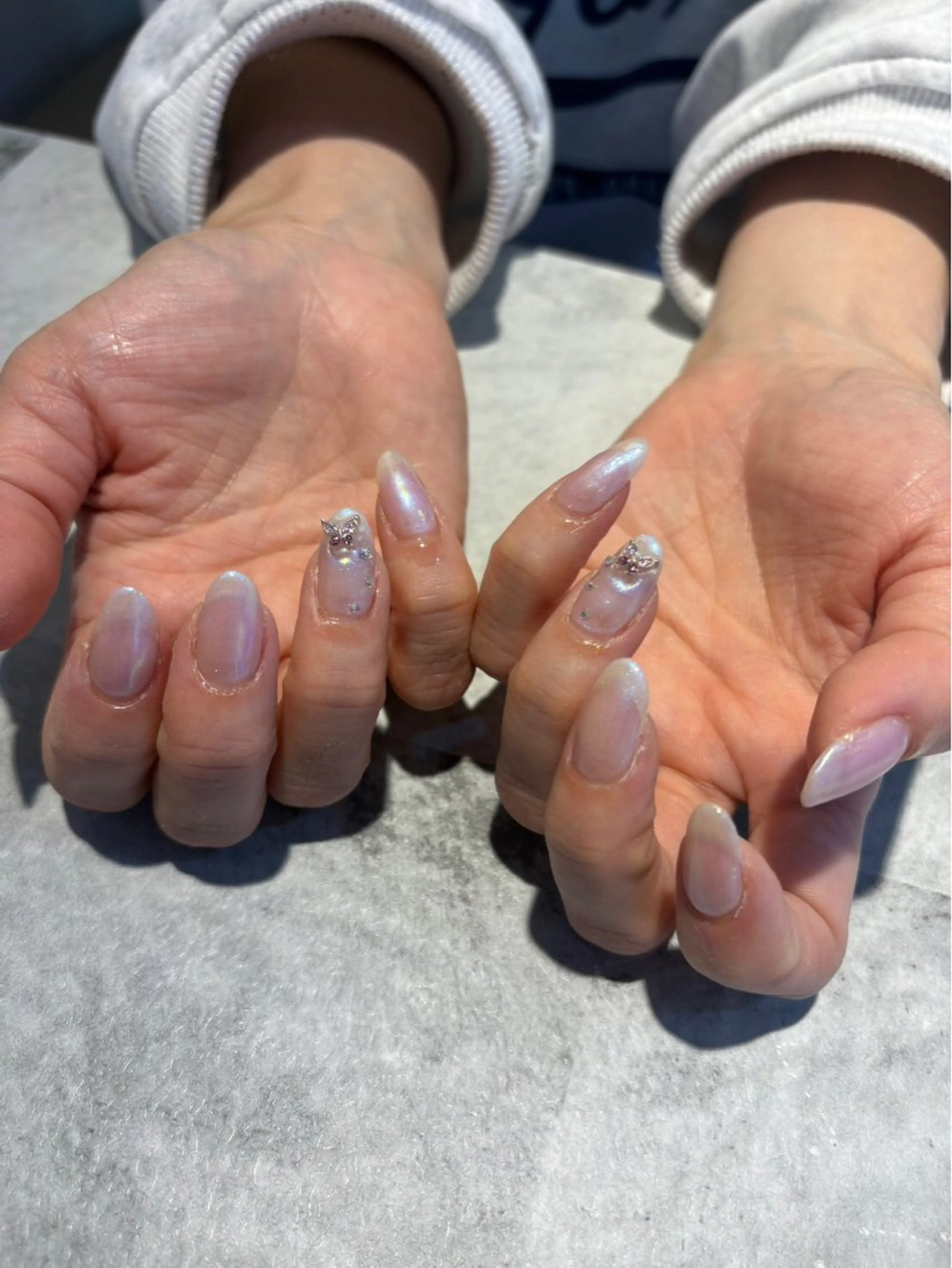 ネイル ハンドネイル エクシアホワイト 立川南口のエステ・リラクイメージ