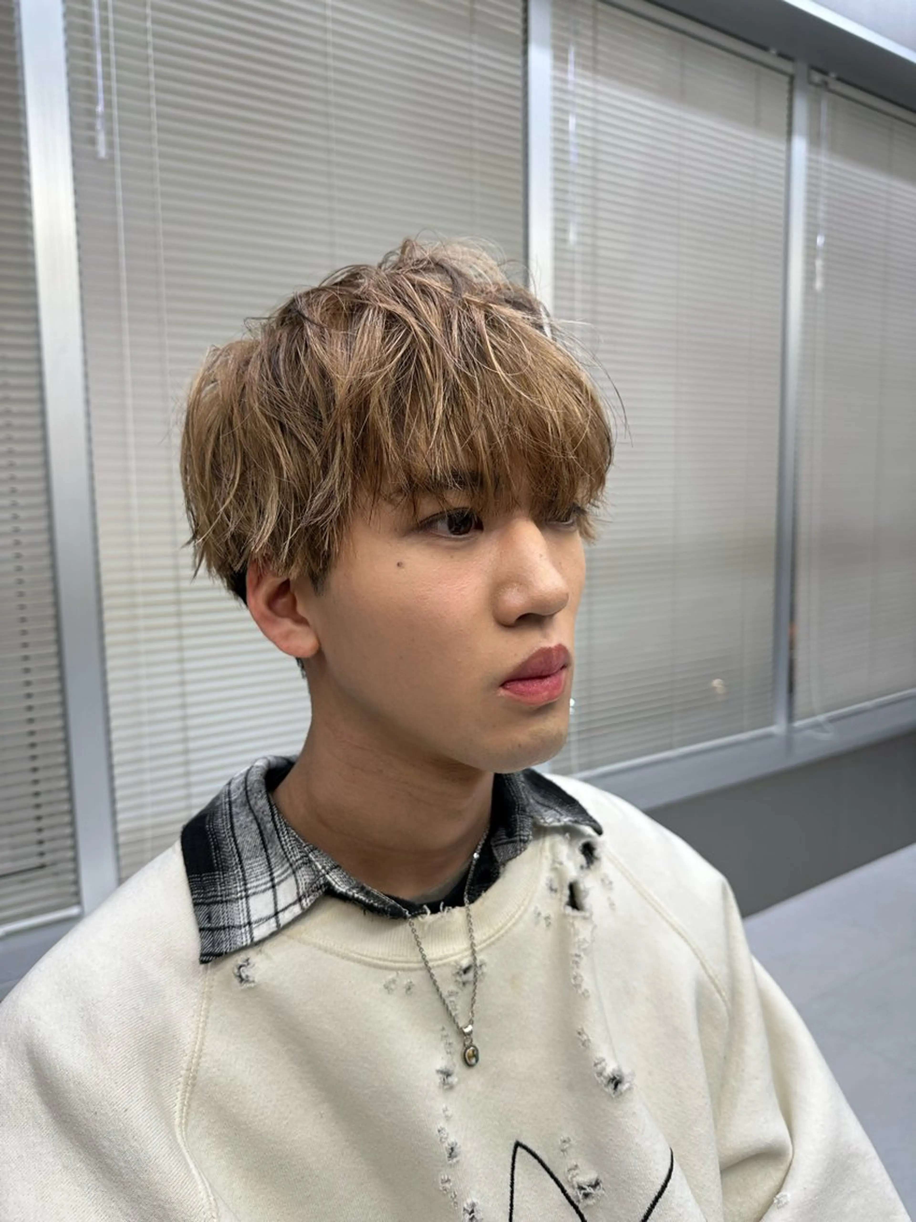 ショート カット ヘアカラー 💈メンズ/パーマ 💈中目黒/谷のヘアスタイル