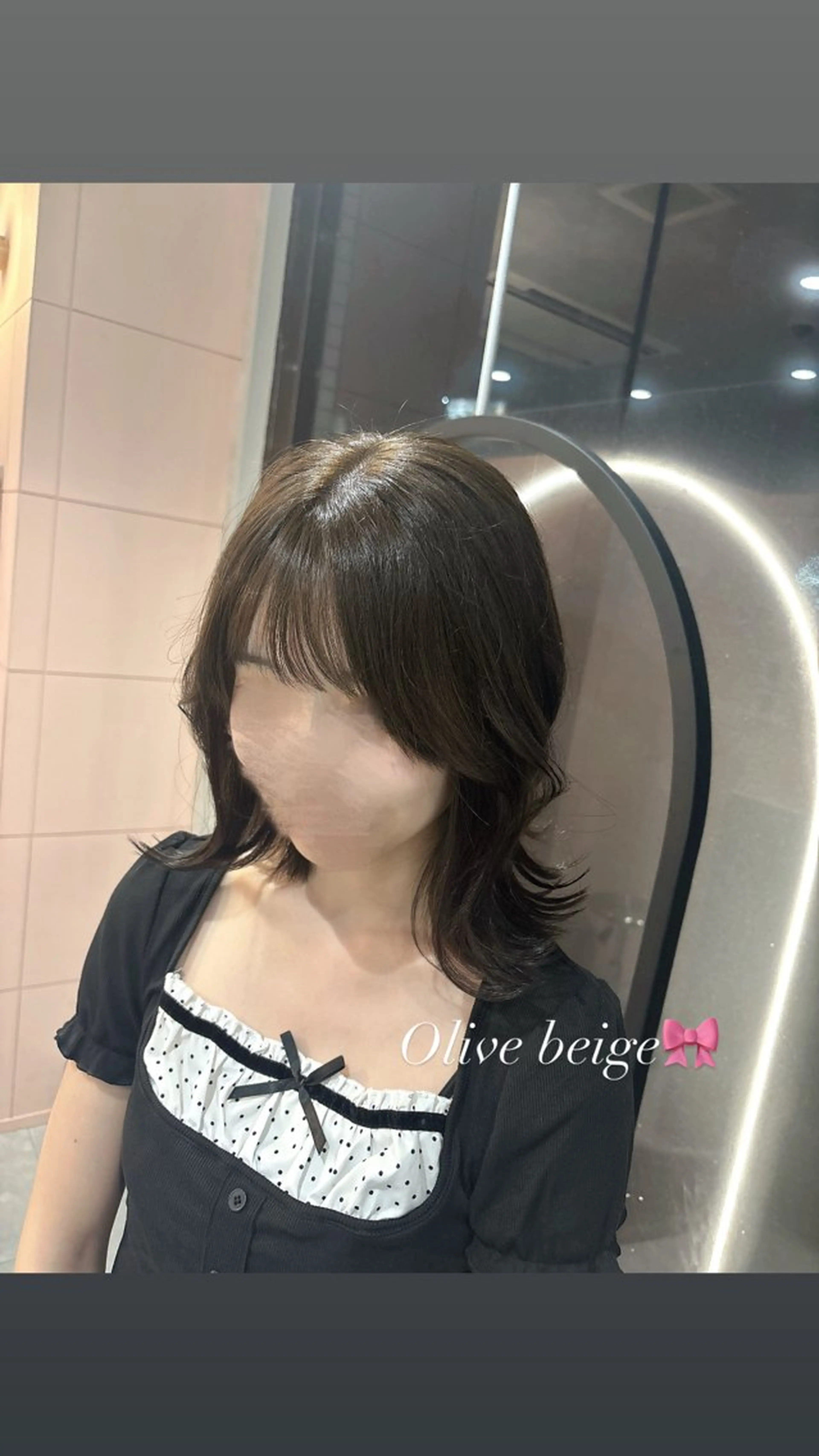 カラー 透明感カラー 大橋 彩香のヘアスタイル