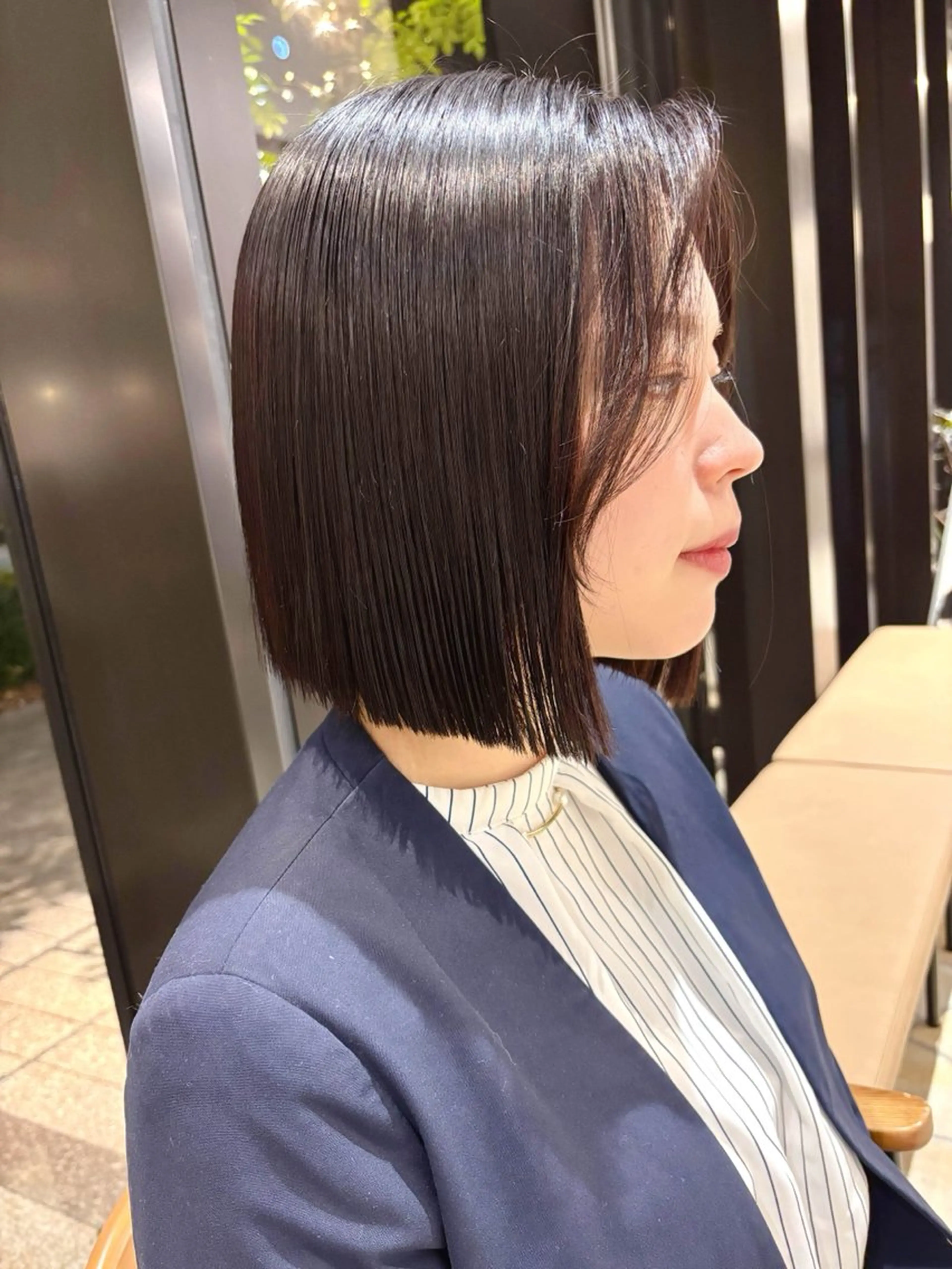 ショート GIEN Smart Salon by milbon 西宮ガーデンズ　プラス所属・吉原 星稀のヘアスタイル