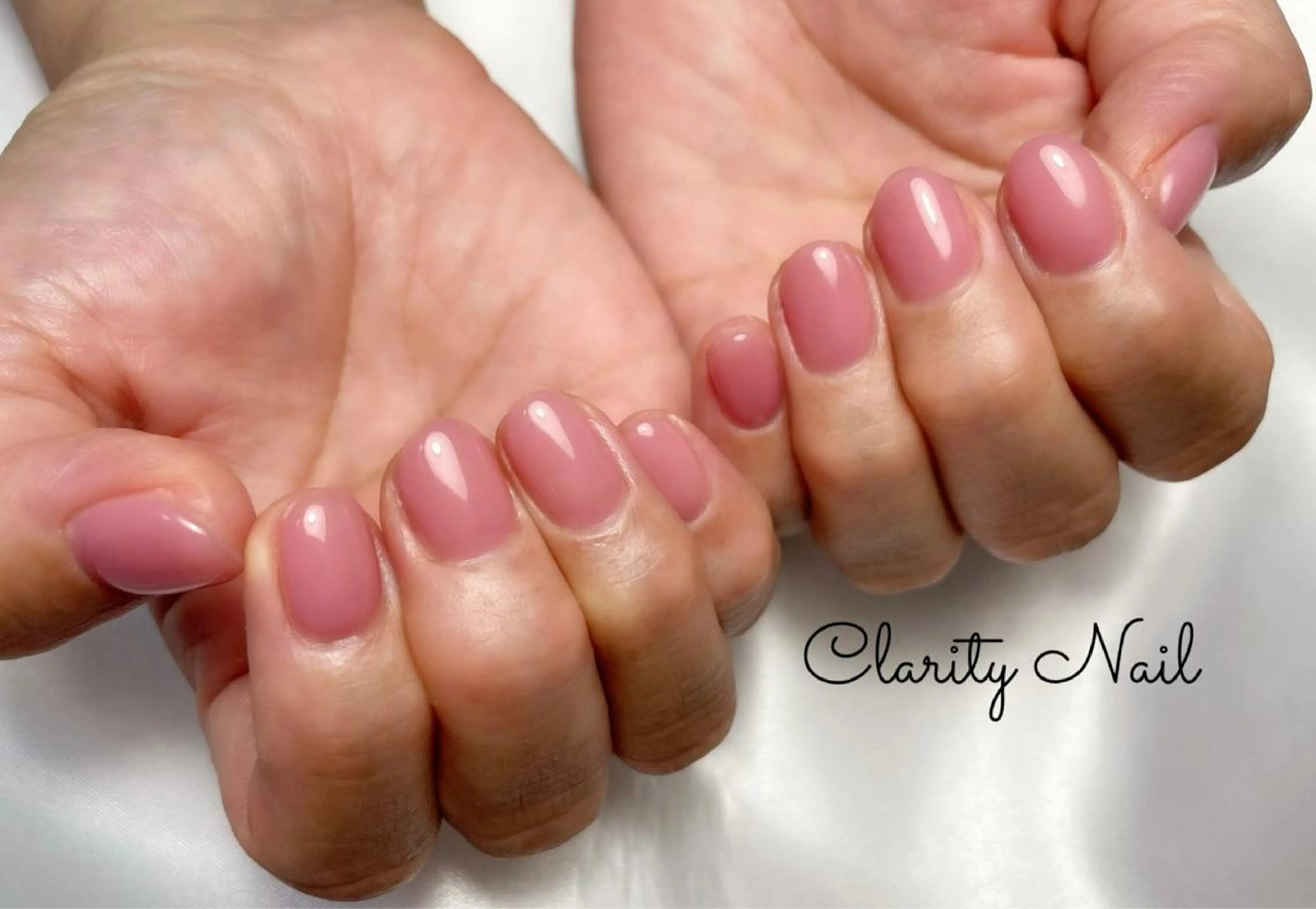 ネイル ワンカラーネイル ハンドネイル Clarity Nailのネイルデザイン