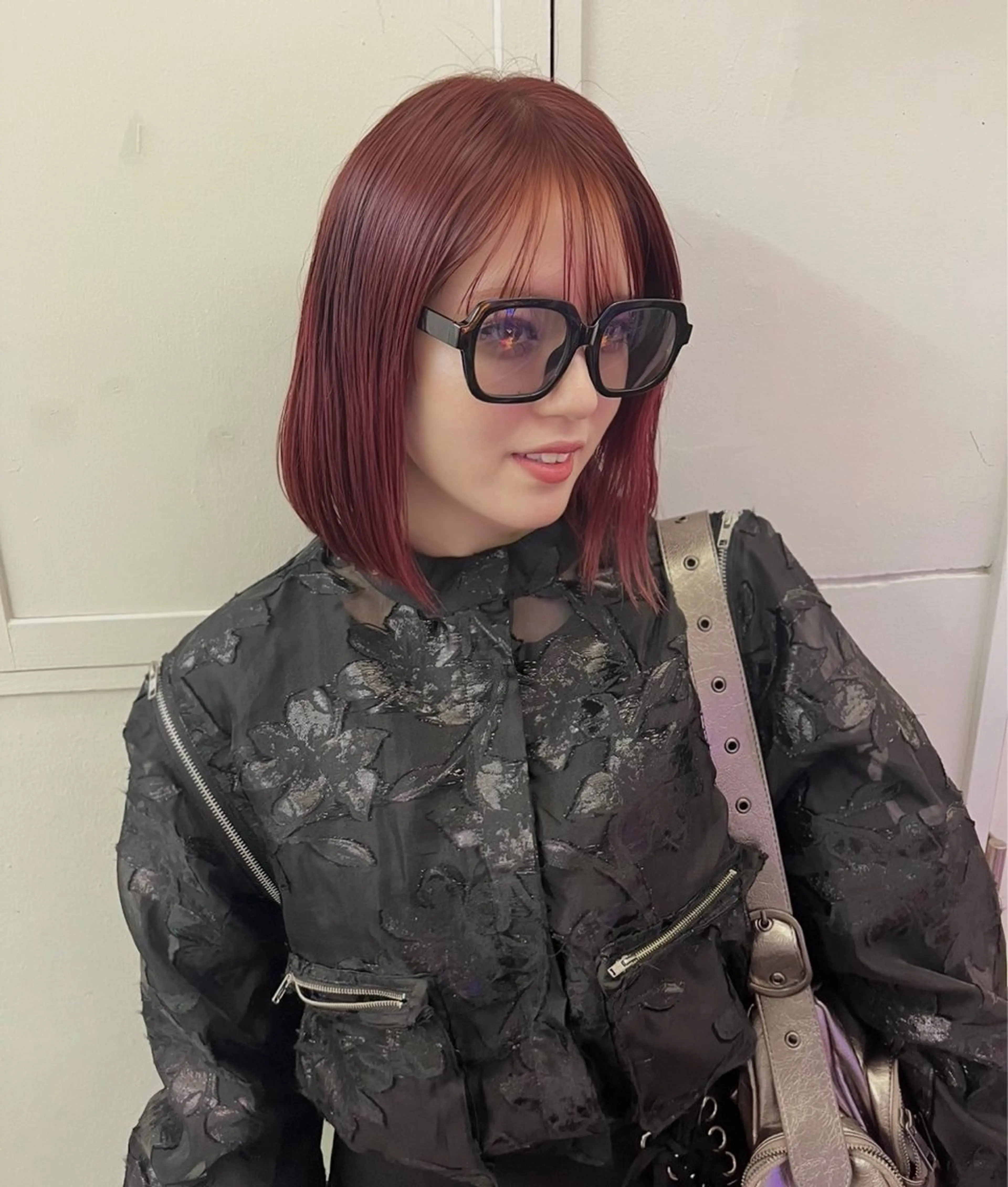 ミディアム カラー ボブレイヤー ミディアムパーマ ボブ 髪質改善 韓国風ヘア ヘアカラー 天神大名抜け感パーマ ラフパーマのその他イメージ