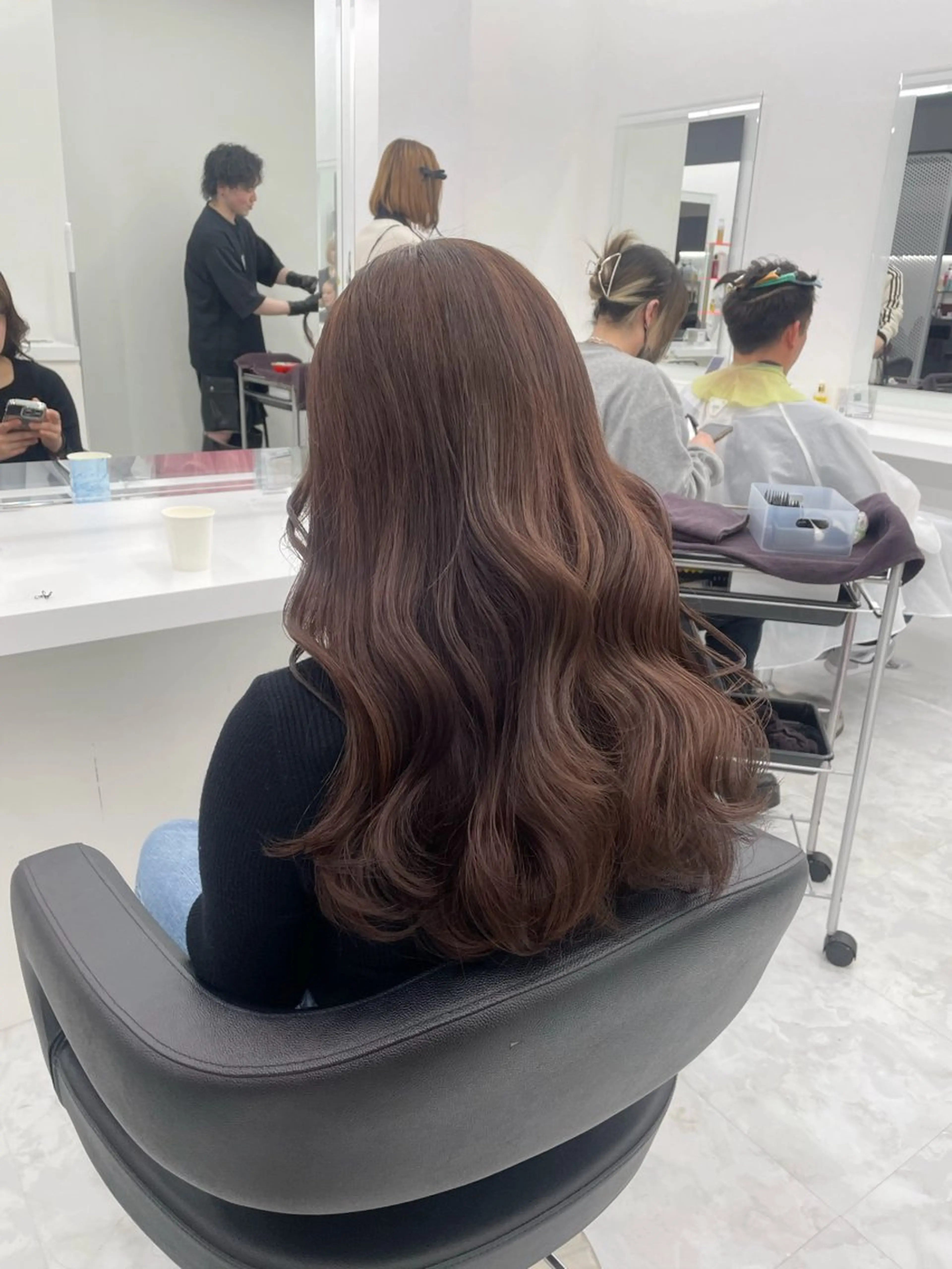 ロング カラー 🤍レイヤー/顔周り /hirari🤍のヘアスタイル