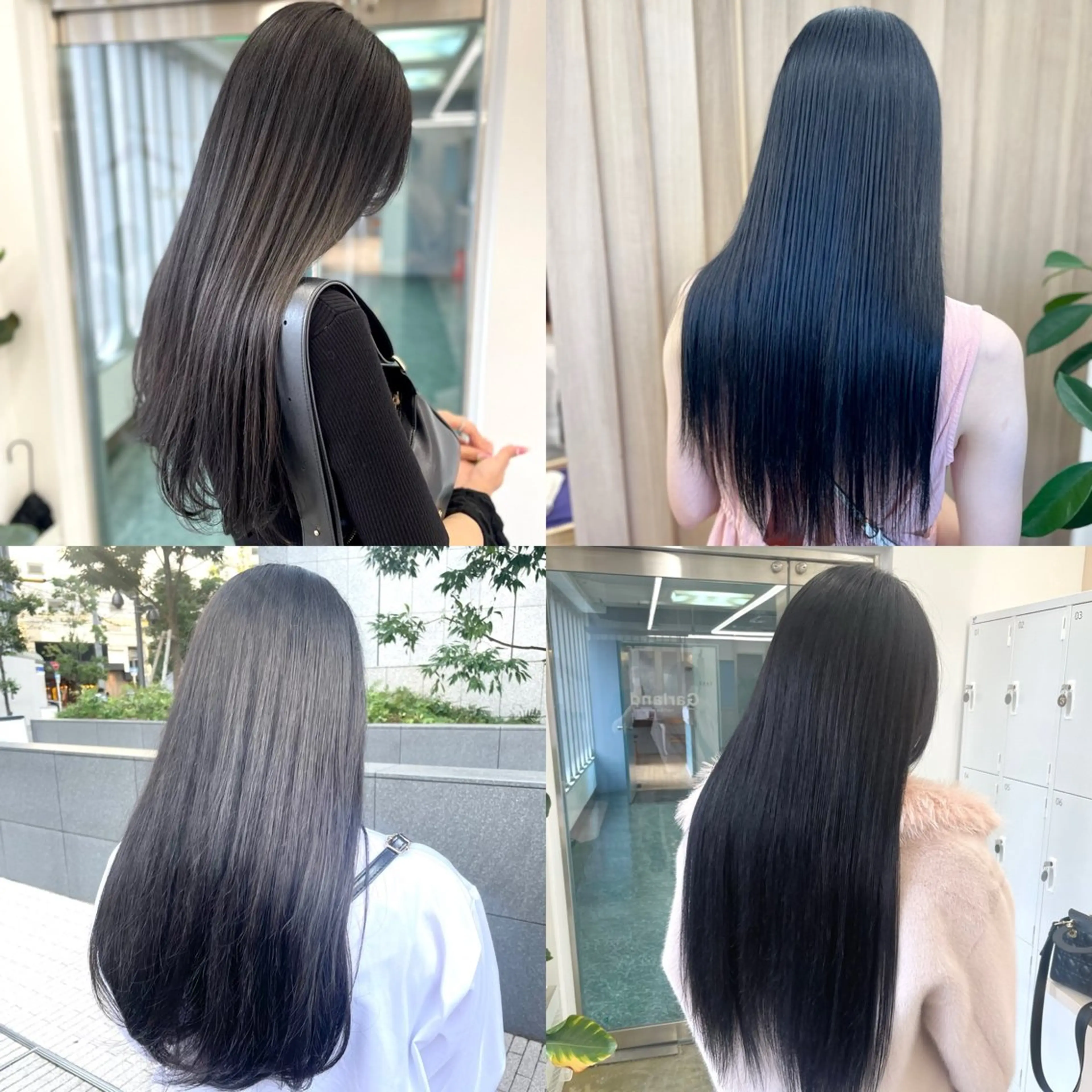 ロング カラー 肌に馴染む暗髪 梅田・増田のヘアスタイル