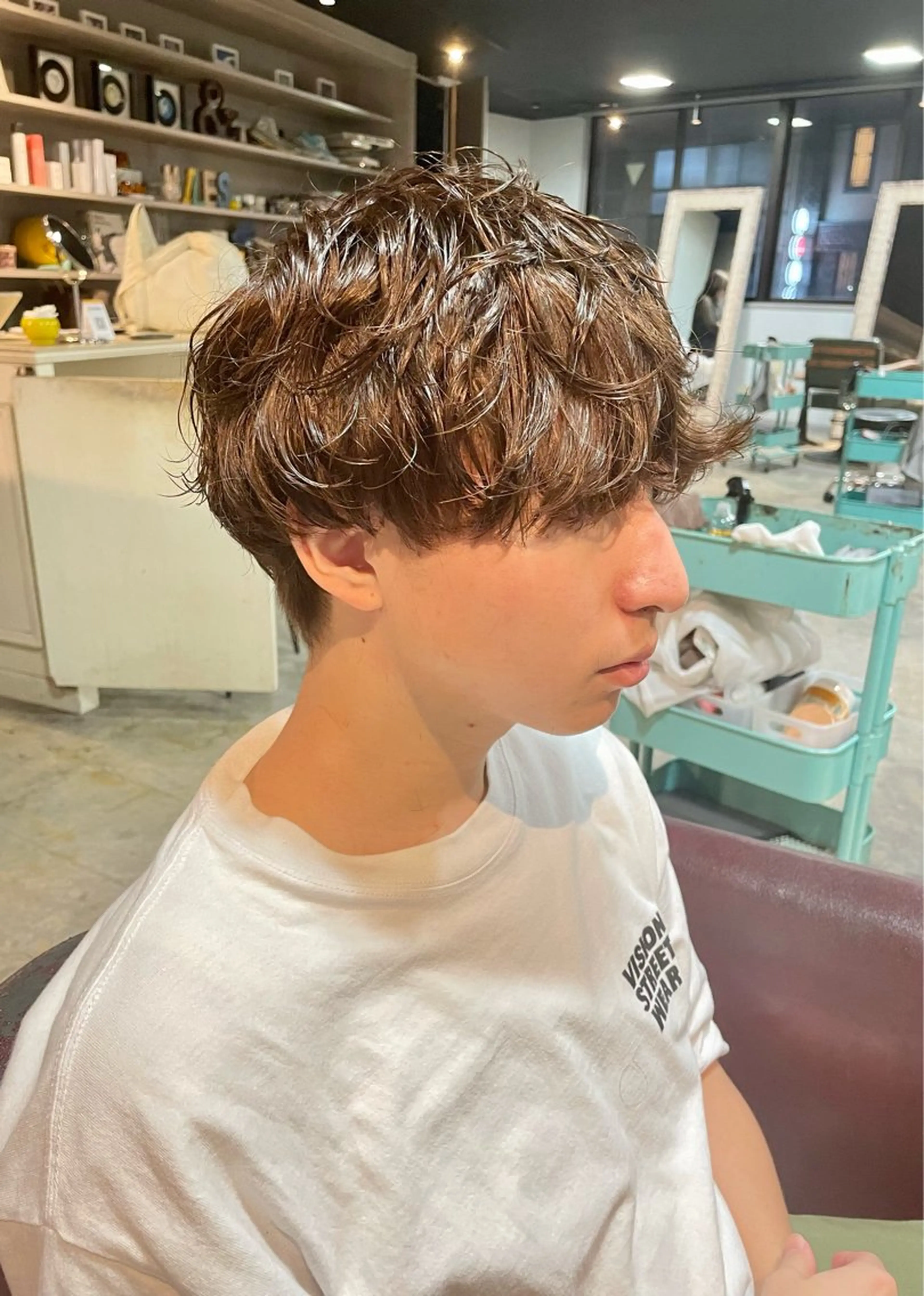 パーマ メンズ 新規再来率No.1 金山/メンズパーマのヘアスタイル