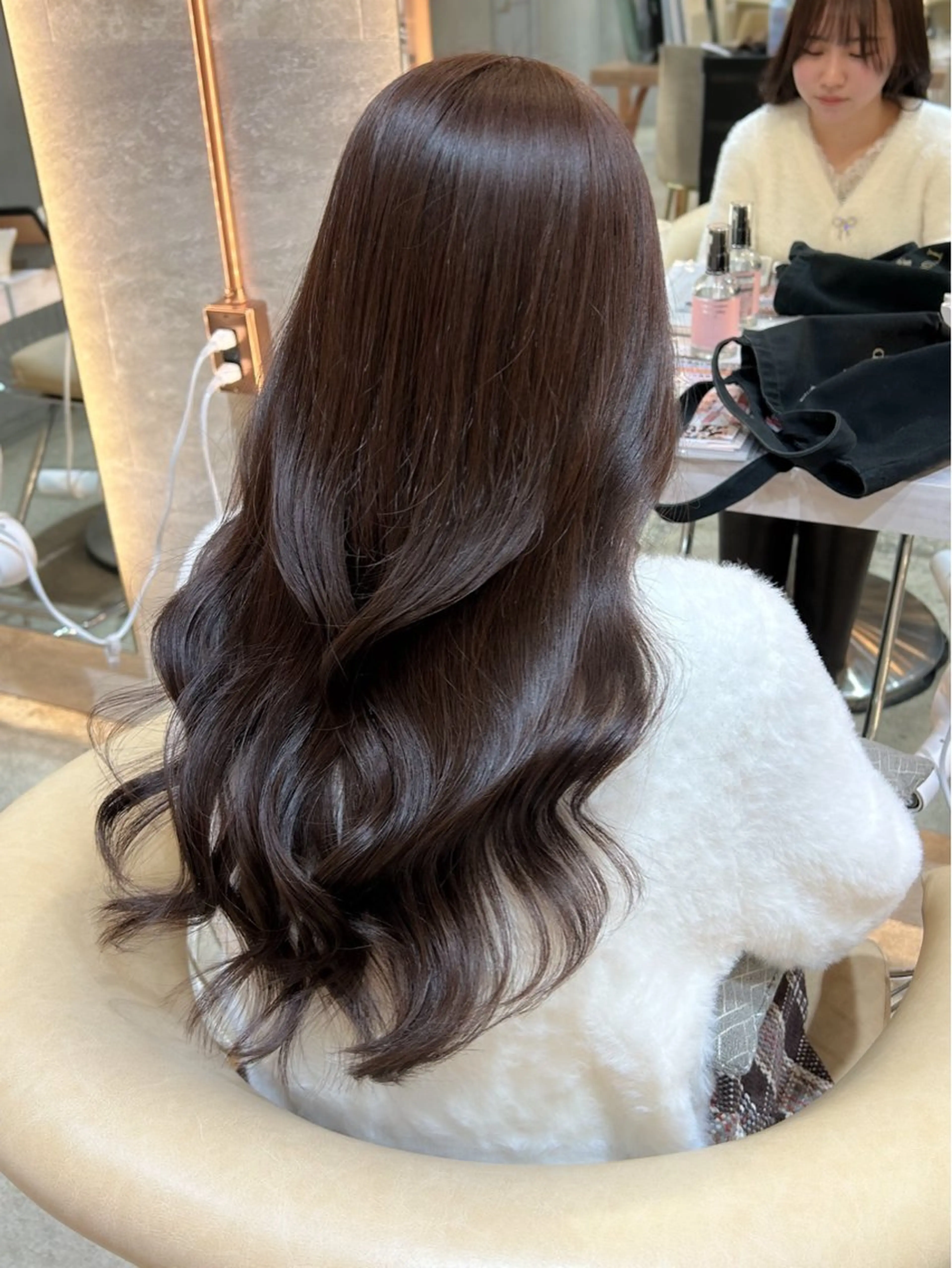 ロング カラー 透明感カラー 韓国風ヘア レイヤーカット ヘアカラー 韓国ヘア🇰🇷/縮 毛矯正🫧/木村和生のヘアスタイル