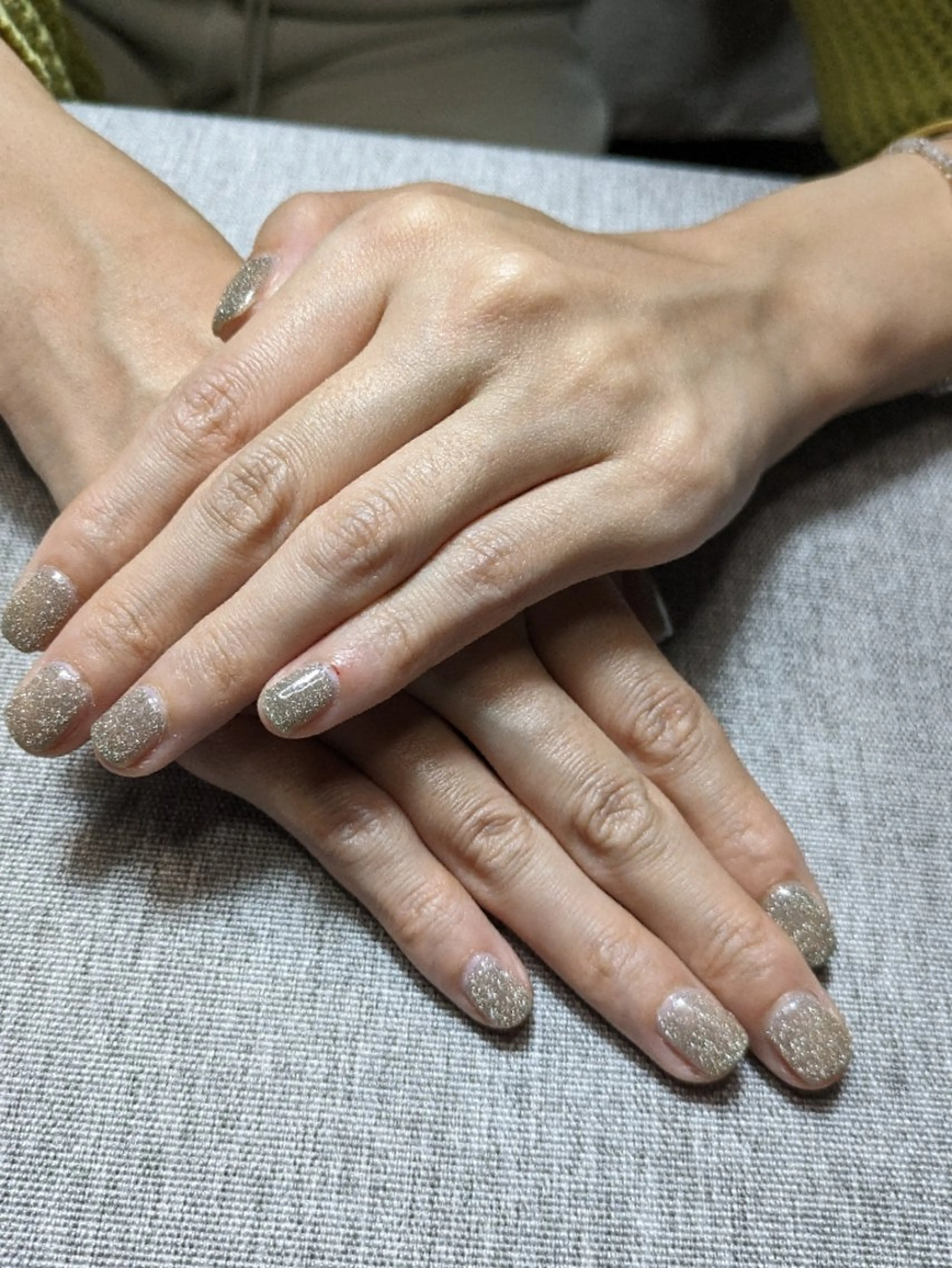 ネイル ラメ(グリッター) ワンカラーネイル ハンドネイル  SOLEIL 小玉の眉毛・アイブロウイメージ