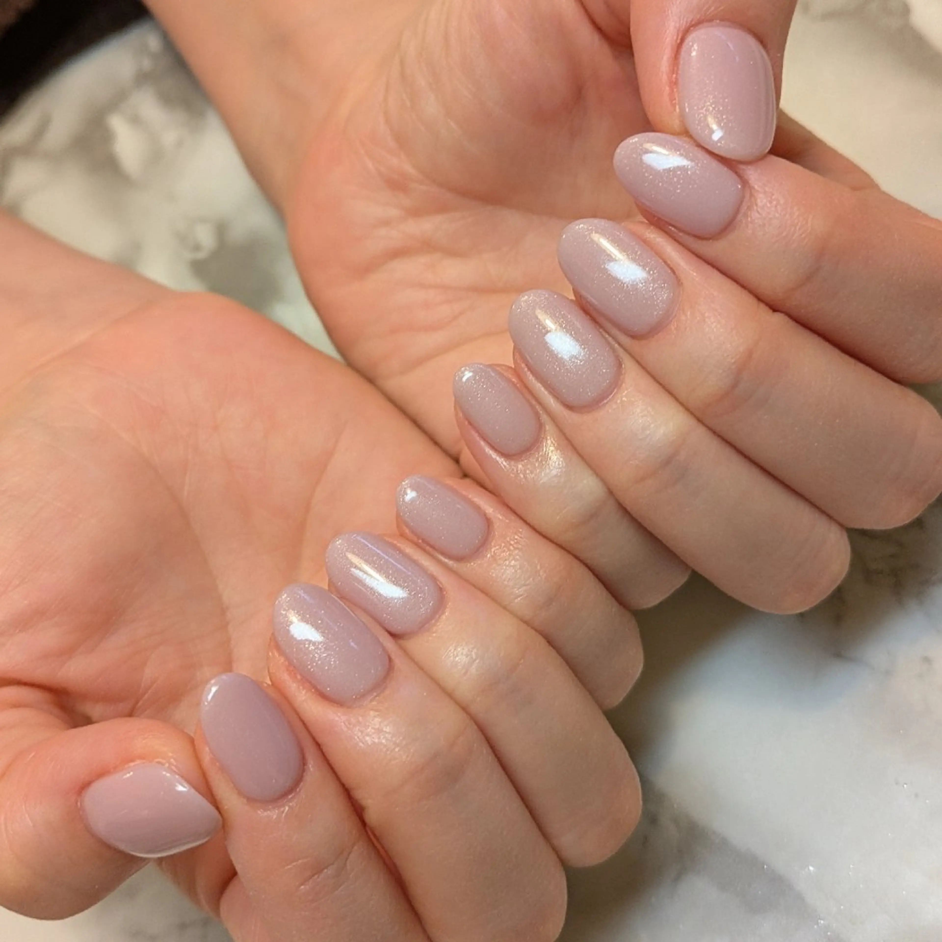 ネイル ワンカラーネイル ジェヌインネイル 河内のネイルデザイン