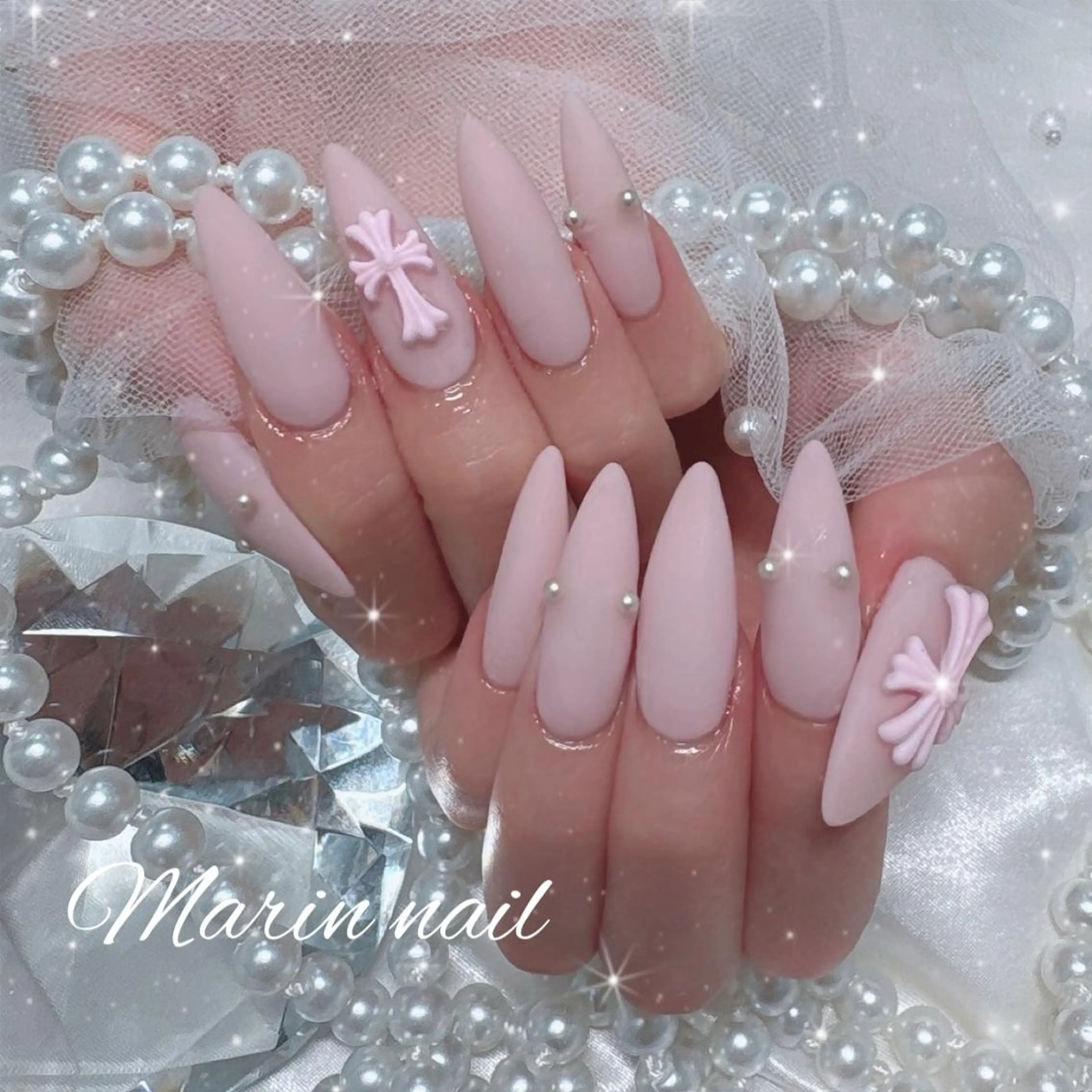 ネイル ハンドネイル Marinnail Hibikiのネイルデザイン