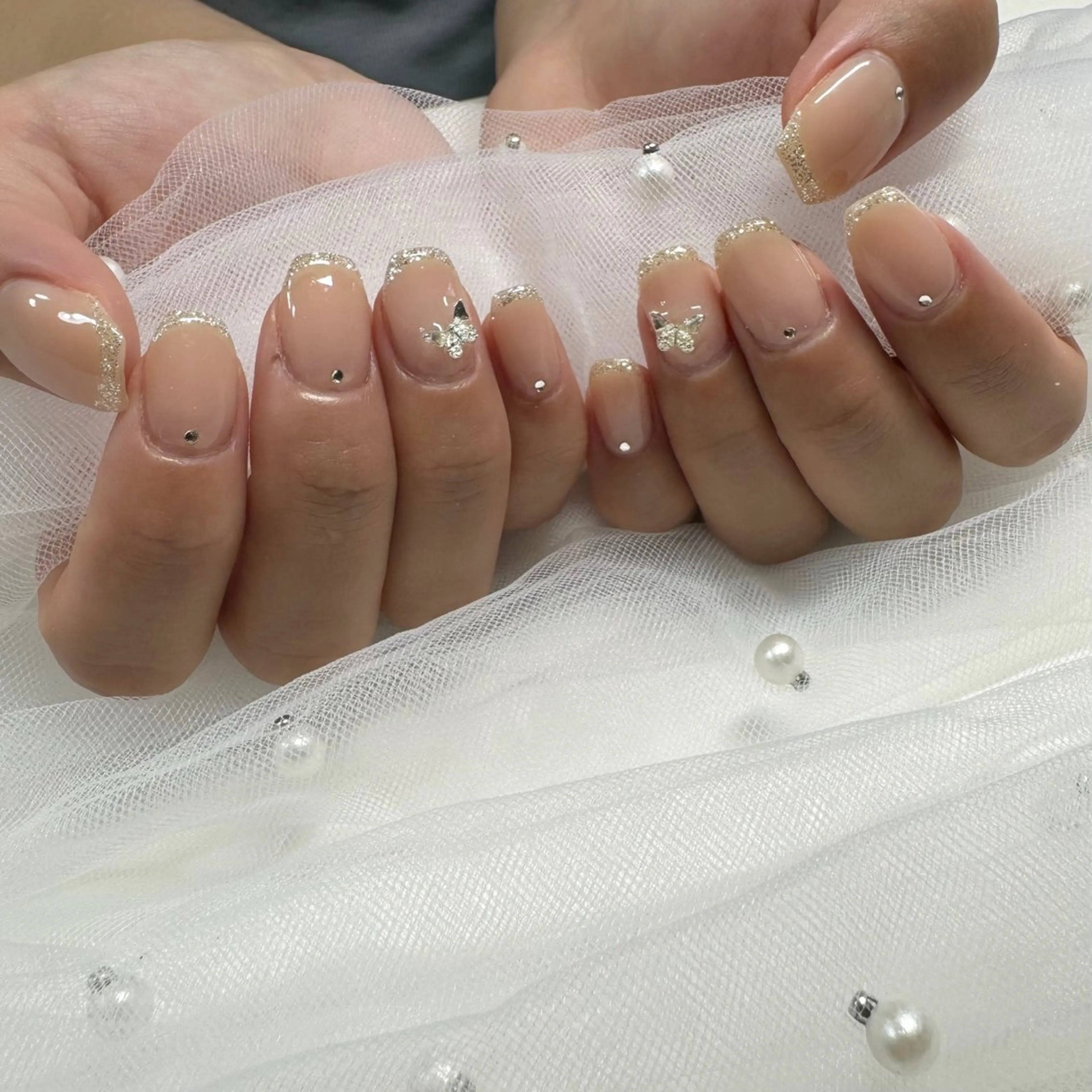 ネイル ジェルネイル シンプルネイル 東 千夏のネイルデザイン