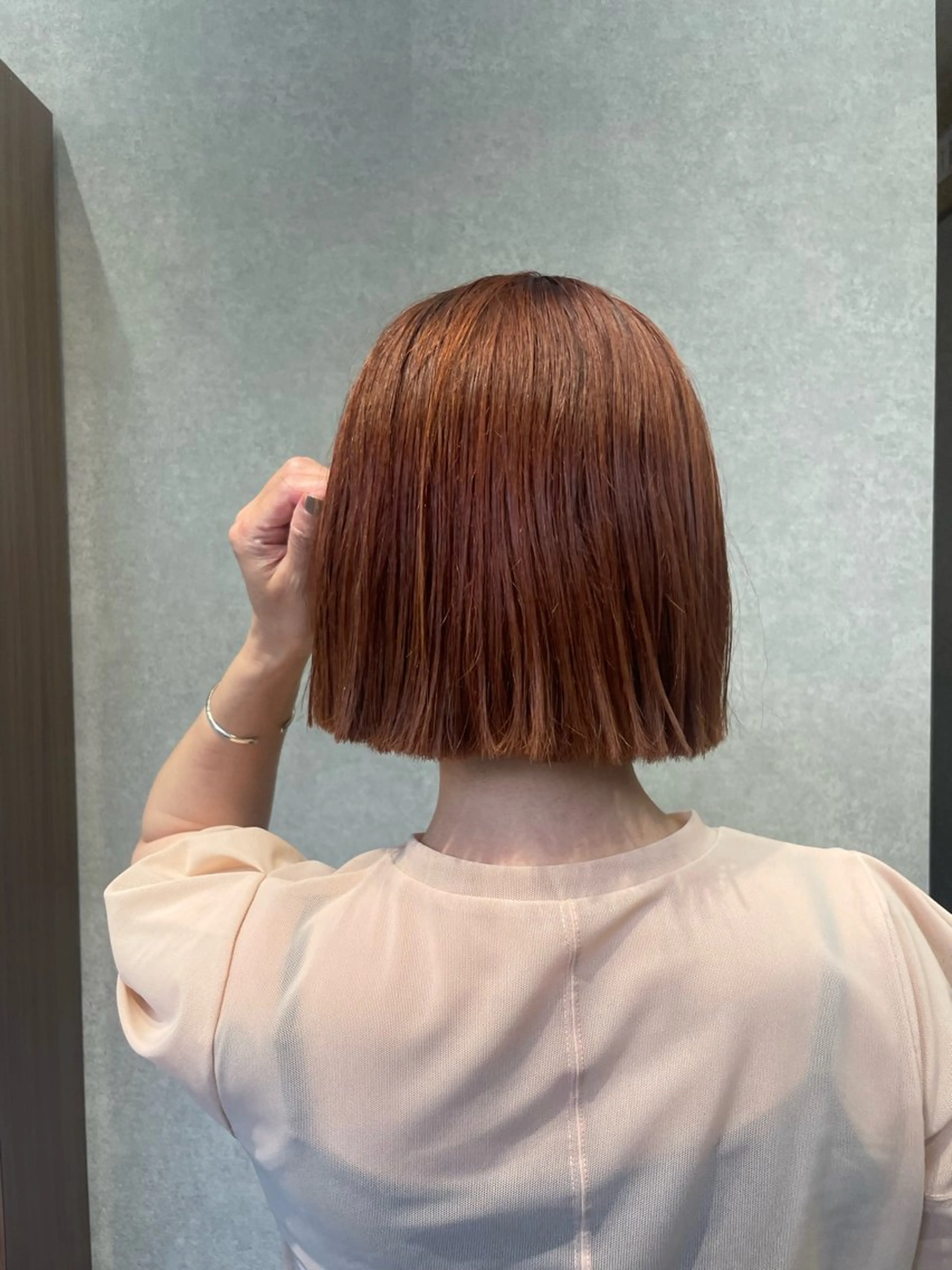 ミディアム Daisy🎀透け感 カラー🎀JUNAのヘアスタイル