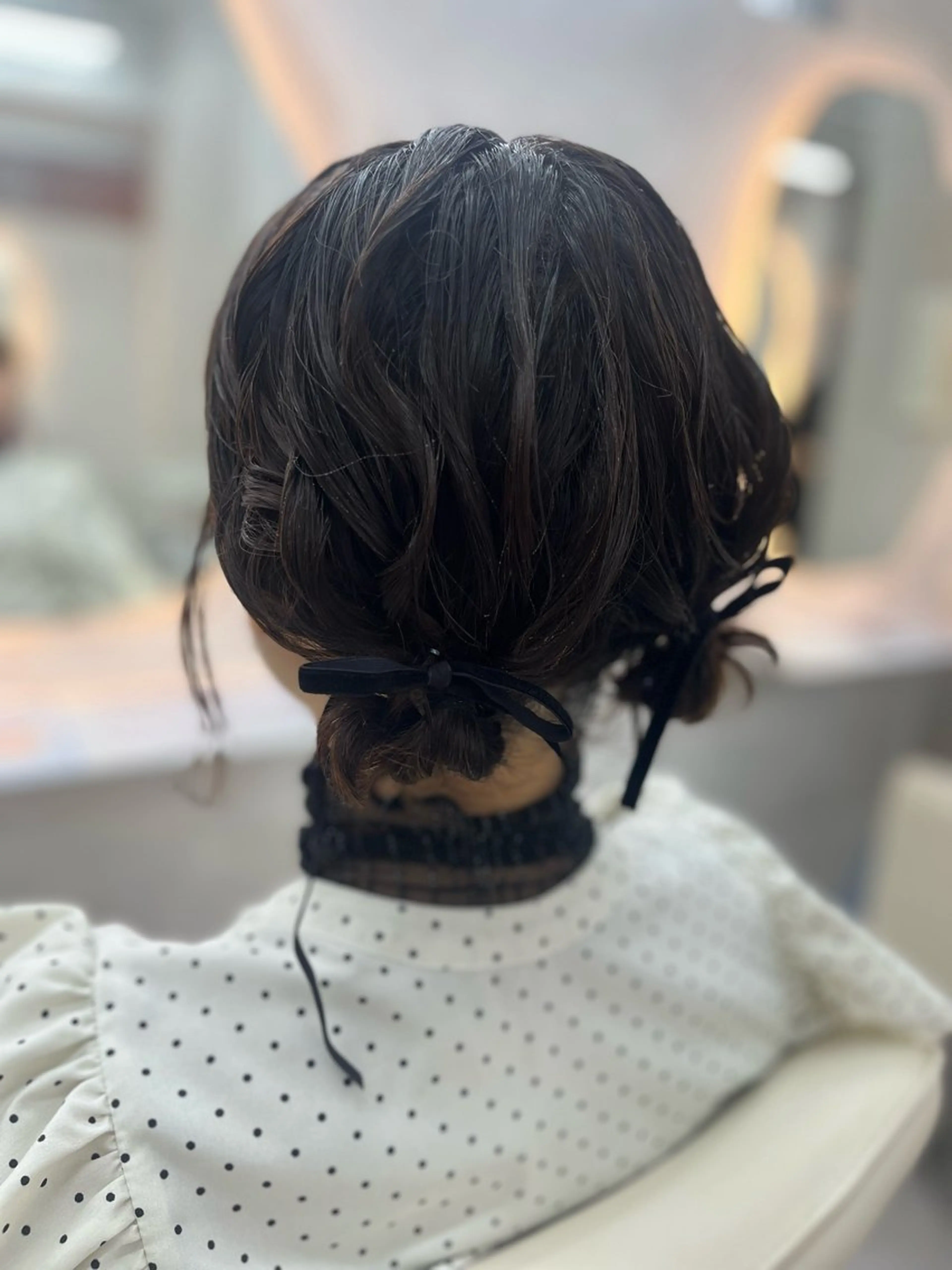 ショート ヘアアレンジ 🫧みひろ🫧カット カラーモデル募集のヘアスタイル