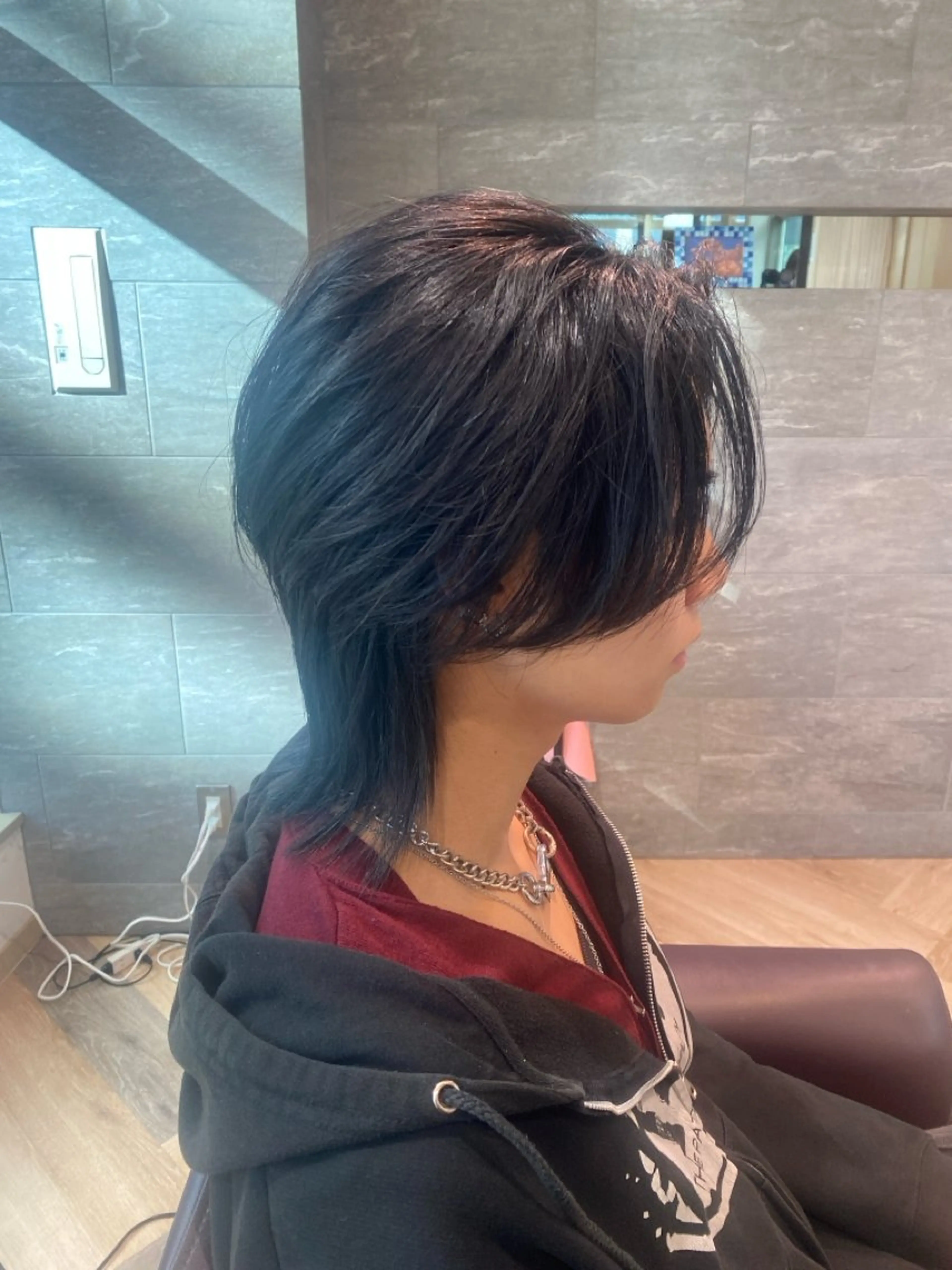 メンズ メンズ特化/フェザー /パーマ/伊勢元のヘアスタイル